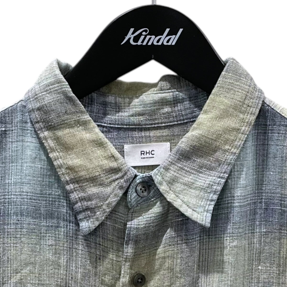 RHC Ron Herman 23SS オンブレチェック柄シャツ Ombre Checked Shirt 3720700073 古着・中古-3枚目のアイテム画像