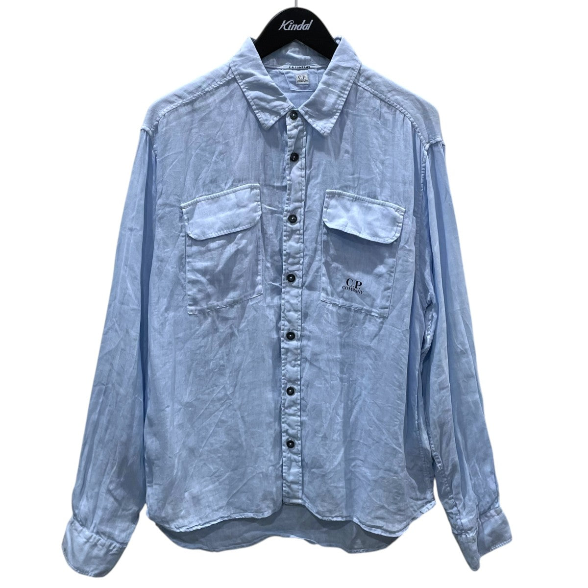 C．P COMPANY リネンシャツ Linen Shirt 18CMSH250A 古着・中古-1枚目のアイテム画像