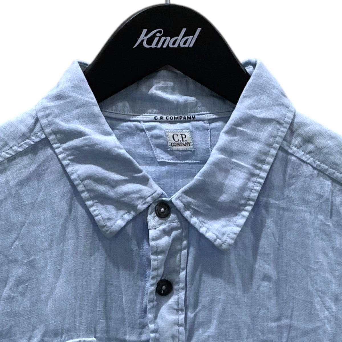 C．P COMPANY リネンシャツ Linen Shirt 18CMSH250A 古着・中古-3枚目のアイテム画像