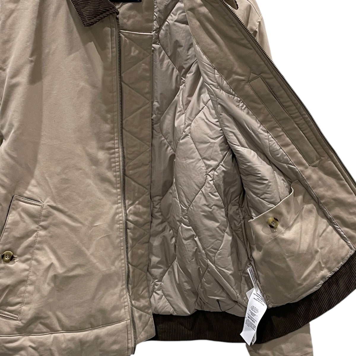 24AW ジップアップ中綿ジャケット Cotton Caban Jacket コットンカバンジャケット J8535
