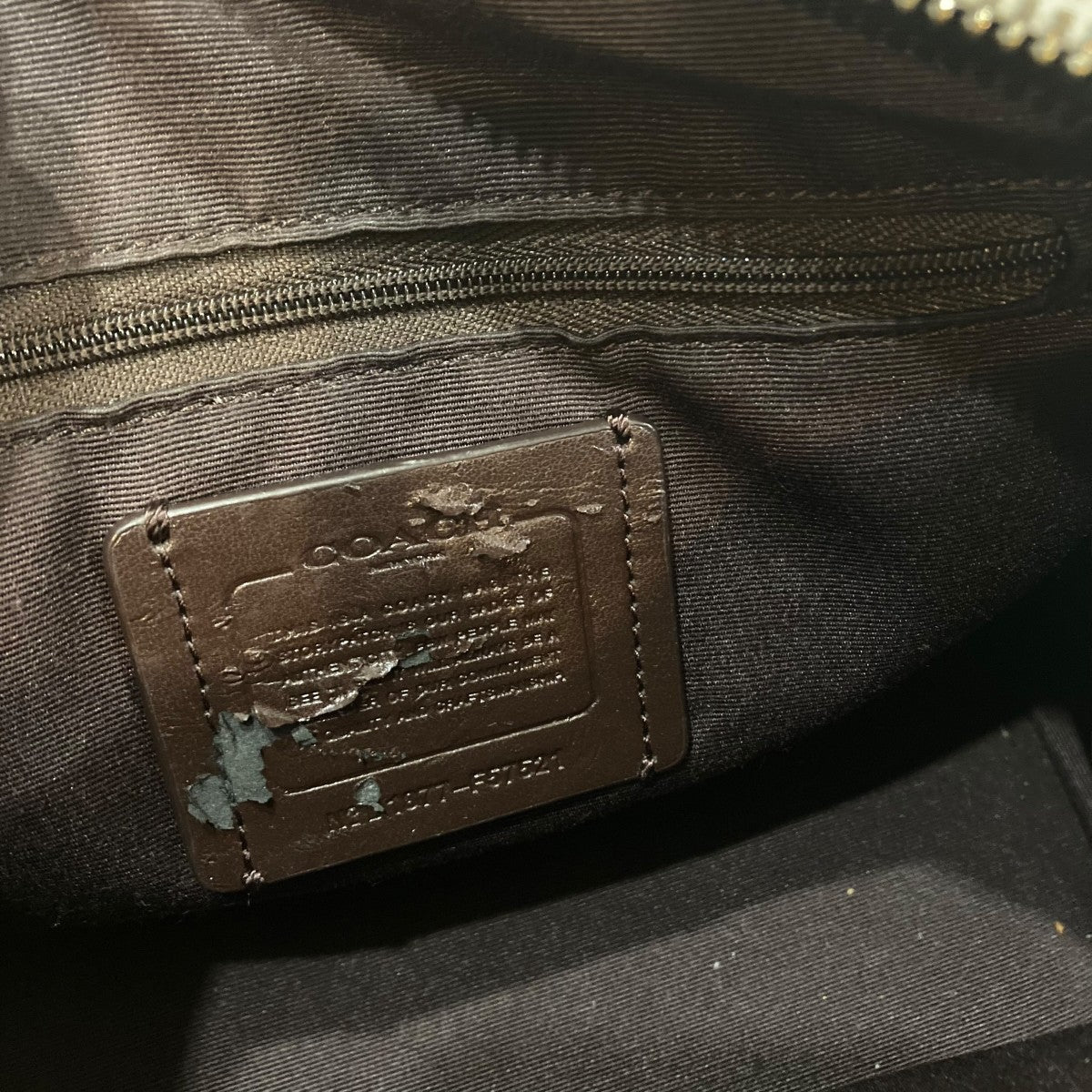 COACH ショルダーハンドバッグD1877-F57521 古着・中古-10枚目のアイテム画像
