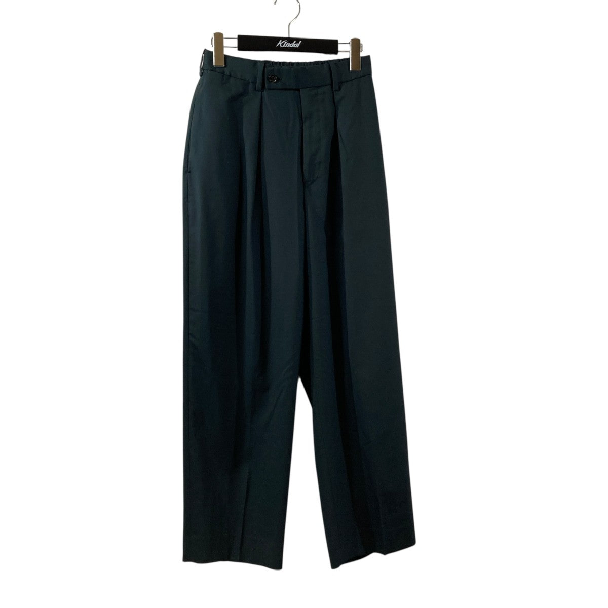 CLASSIC FIT TROUSERS ORGANIC WOOL TROPICALスラックスパンツA23A-07PT02C