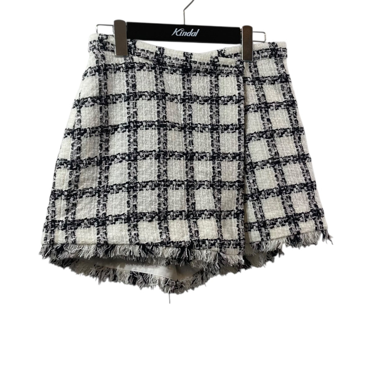 Check Tweed Peplum Shortsチェックショートパンツ1253303040