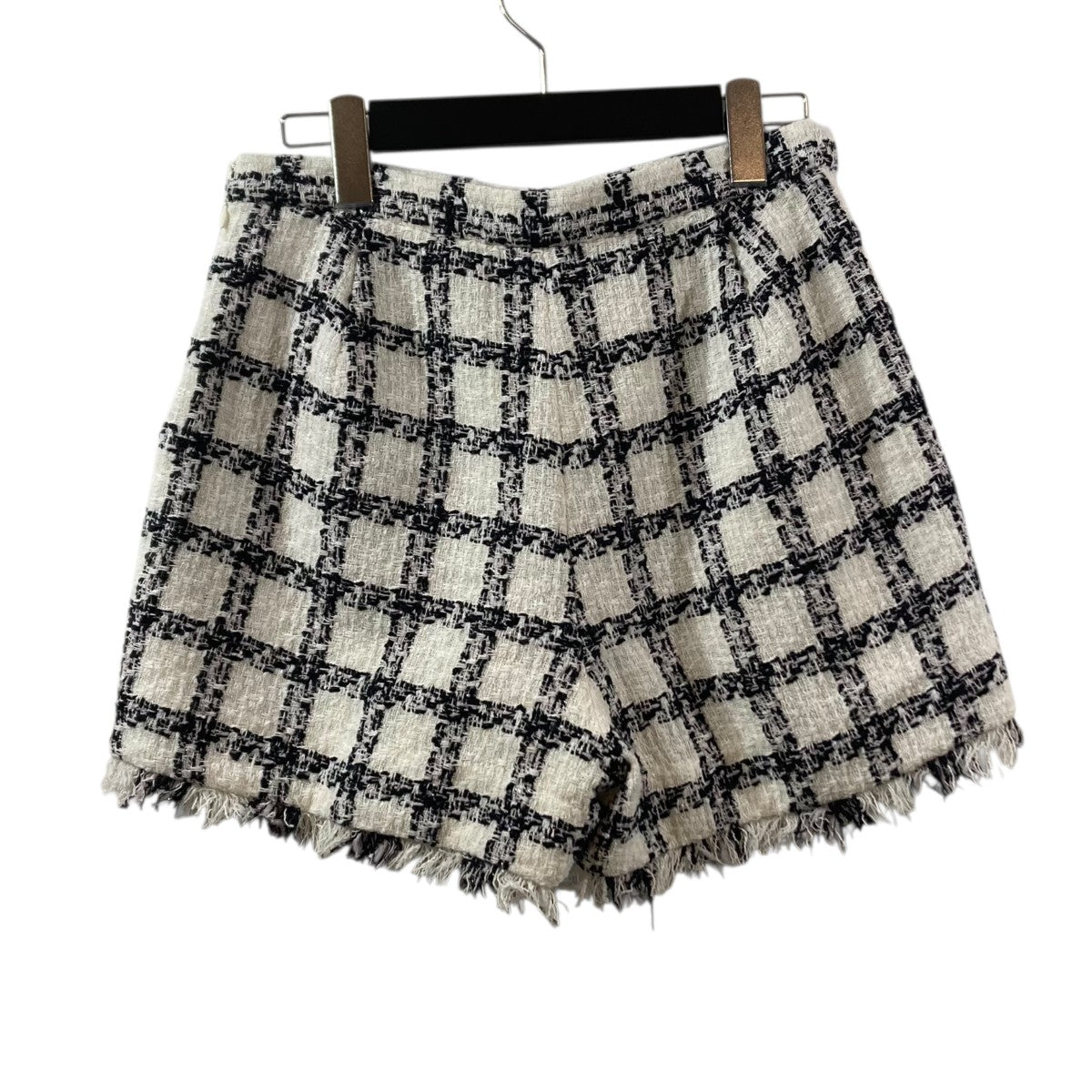 Check Tweed Peplum Shortsチェックショートパンツ1253303040