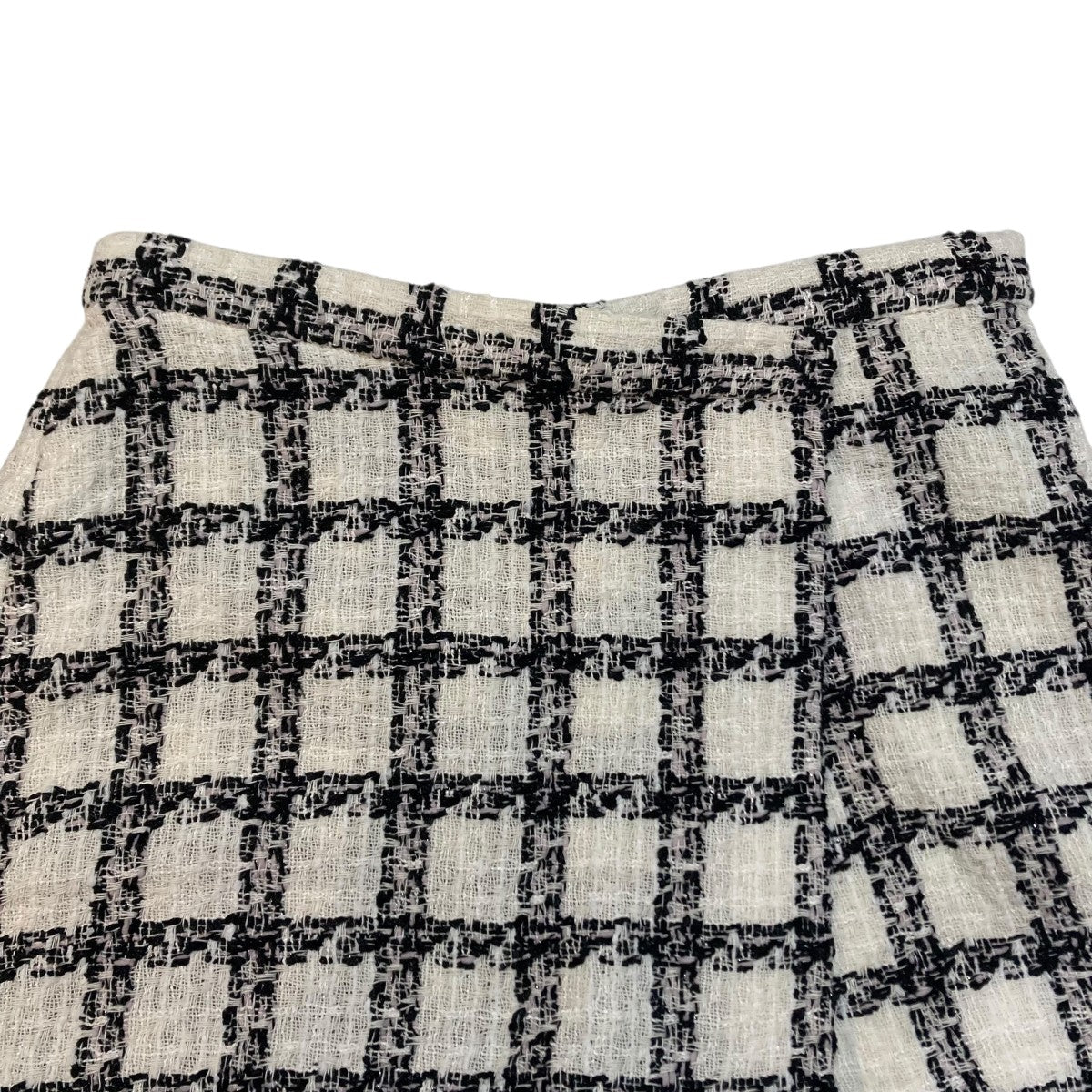 Check Tweed Peplum Shortsチェックショートパンツ1253303040