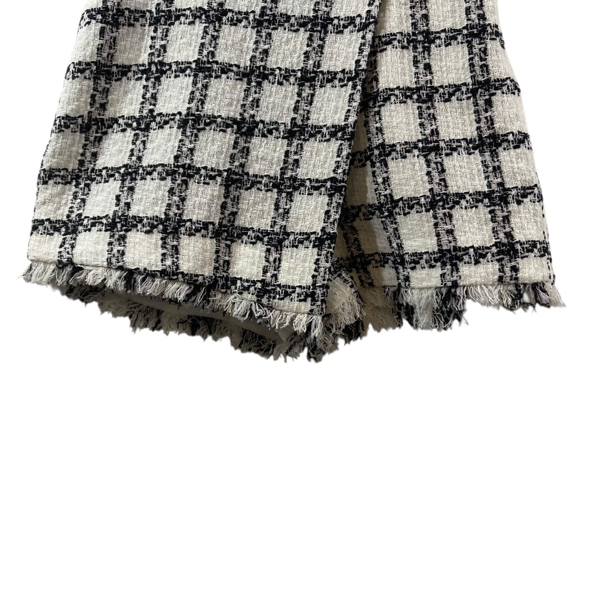 Check Tweed Peplum Shortsチェックショートパンツ1253303040