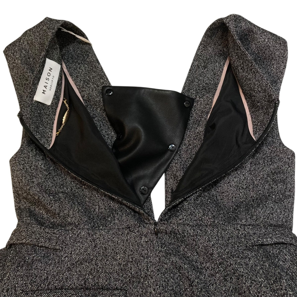 Tweed Jumpsuitサロペット1253305043