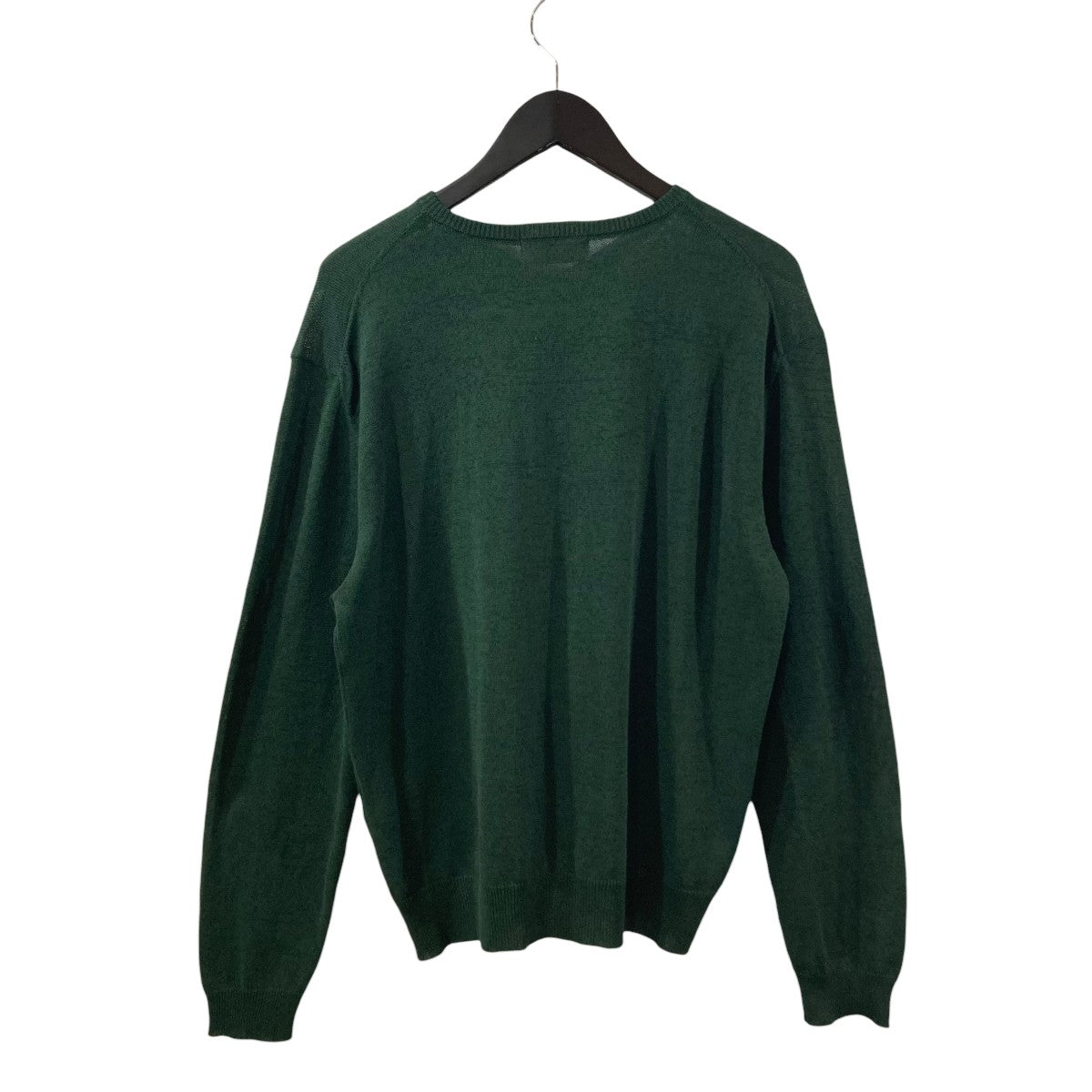 ENCOMING Knitted V Neck JumperVネックニットKNVJU-DG 古着・中古-2枚目のアイテム画像