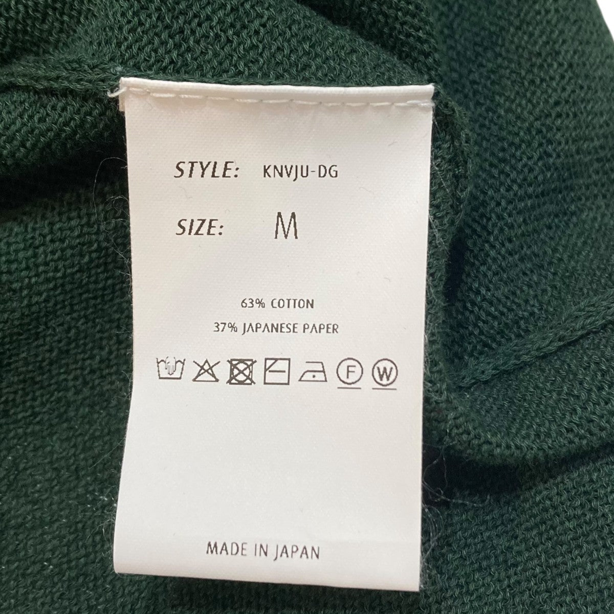 ENCOMING Knitted V Neck JumperVネックニットKNVJU-DG 古着・中古-6枚目のアイテム画像