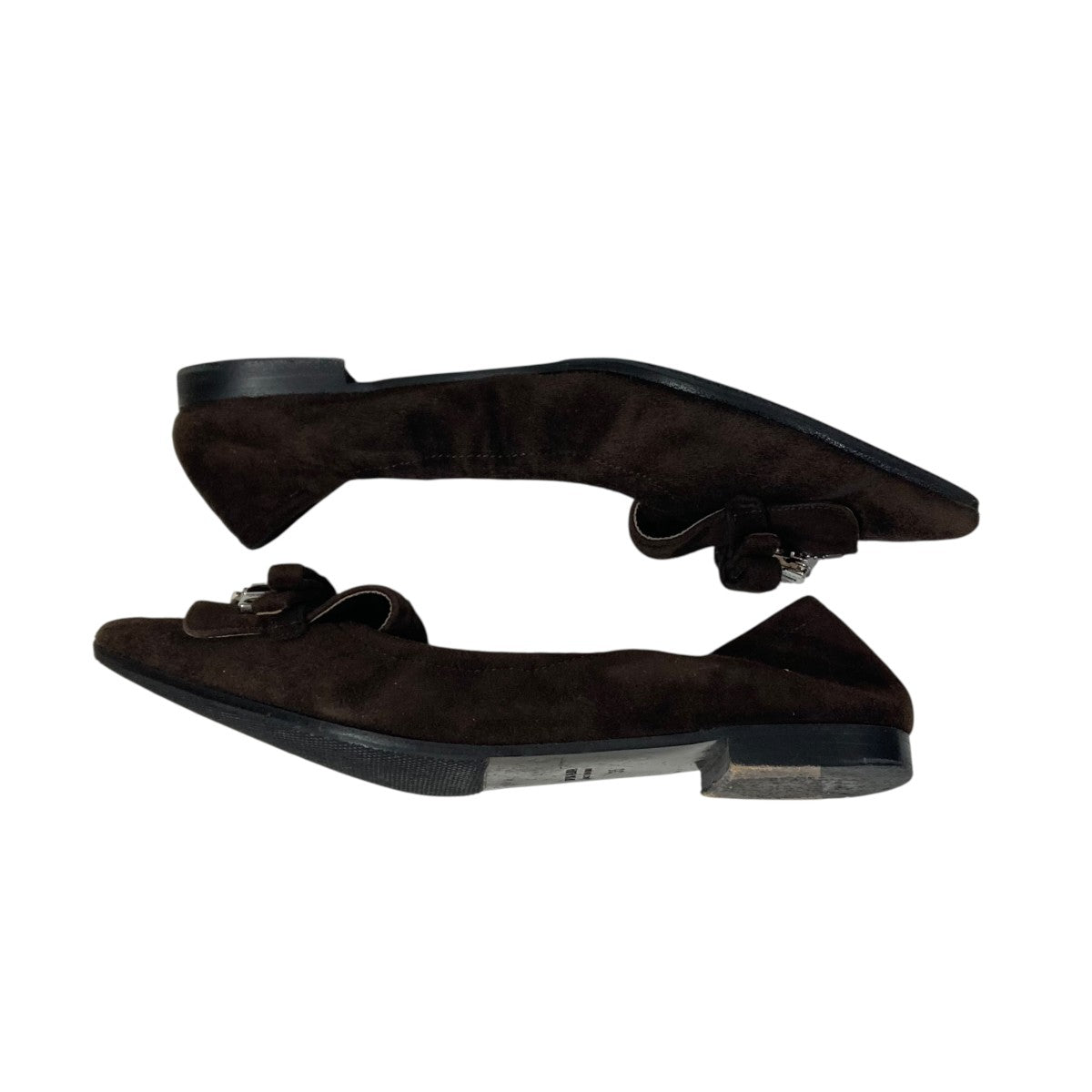 PRADA スウェードパンプス 古着・中古-4枚目のアイテム画像