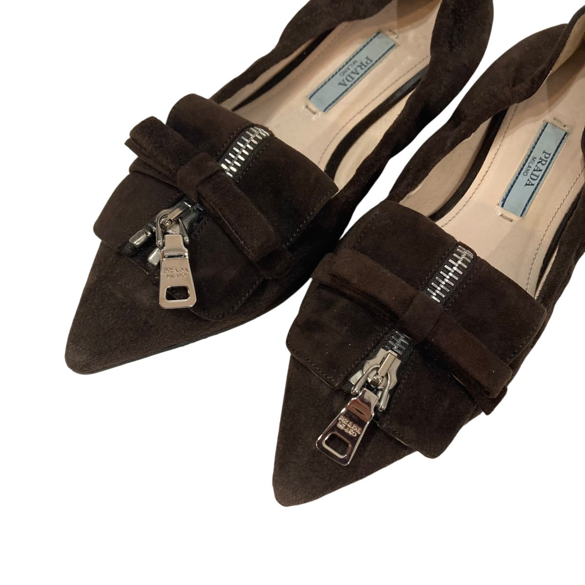 PRADA スウェードパンプス 古着・中古-6枚目のアイテム画像
