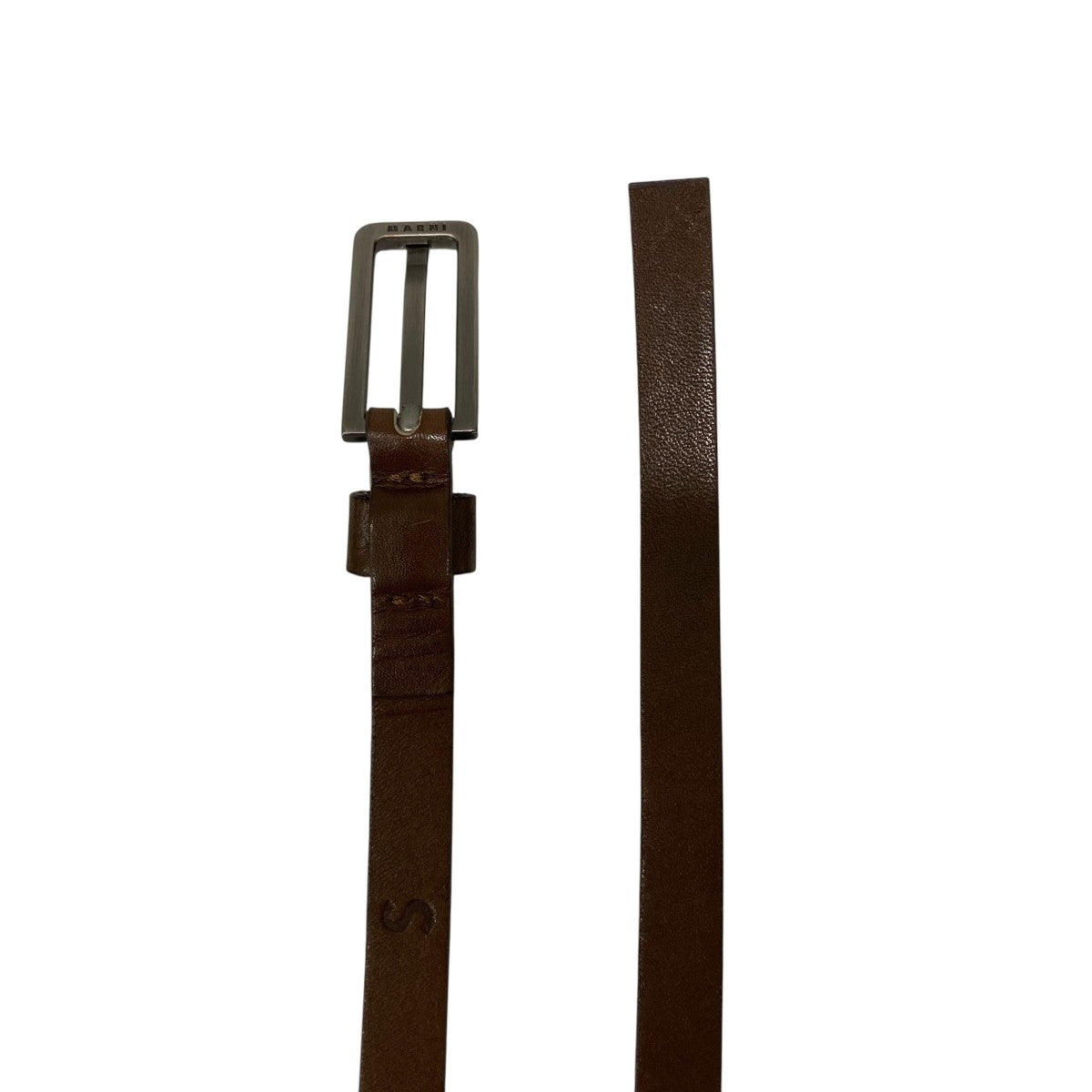 MARNI マルニ ベルト  黒 【古着】【中古】【送料無料】 中古・古着通販】MARNI (マルニ) リングベルト ブラウン サイズ:SIZE M