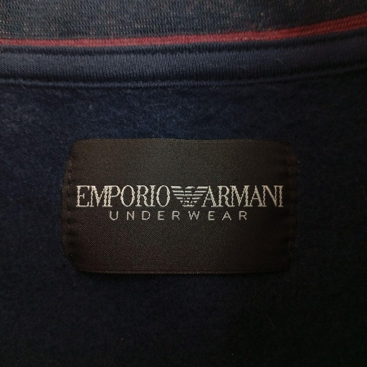 EMPORIO ARMANI UNDERWEAR ジップブルゾン 古着・中古-3枚目のアイテム画像
