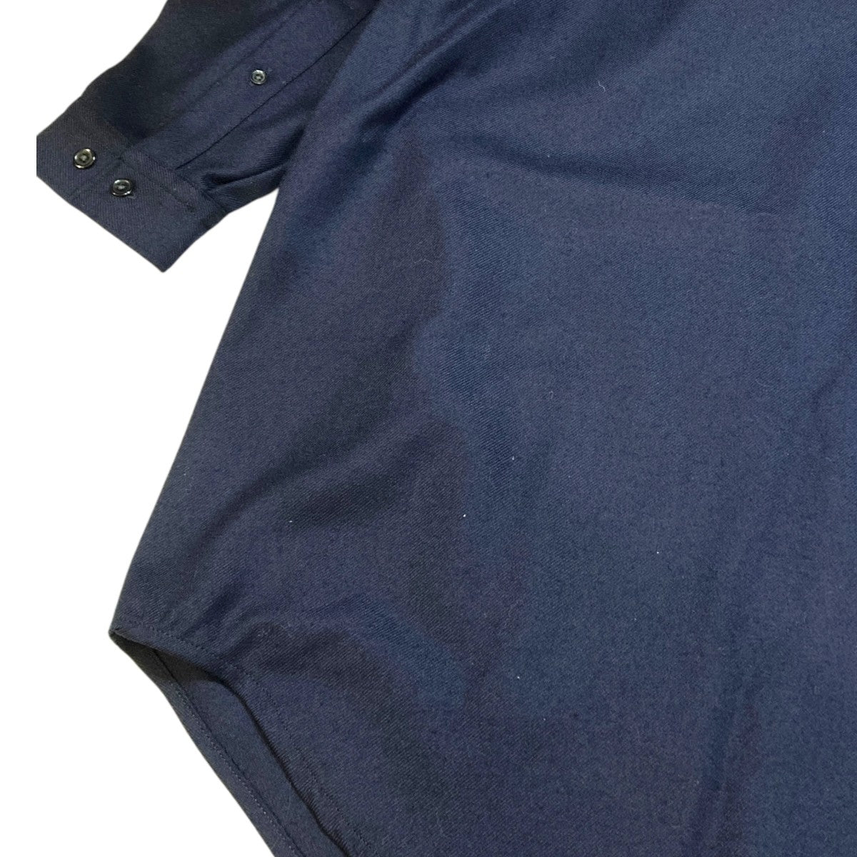WOOL SOFT SERGE SKIPPER SHIRTスキッパーシャツM23C-07SH01C