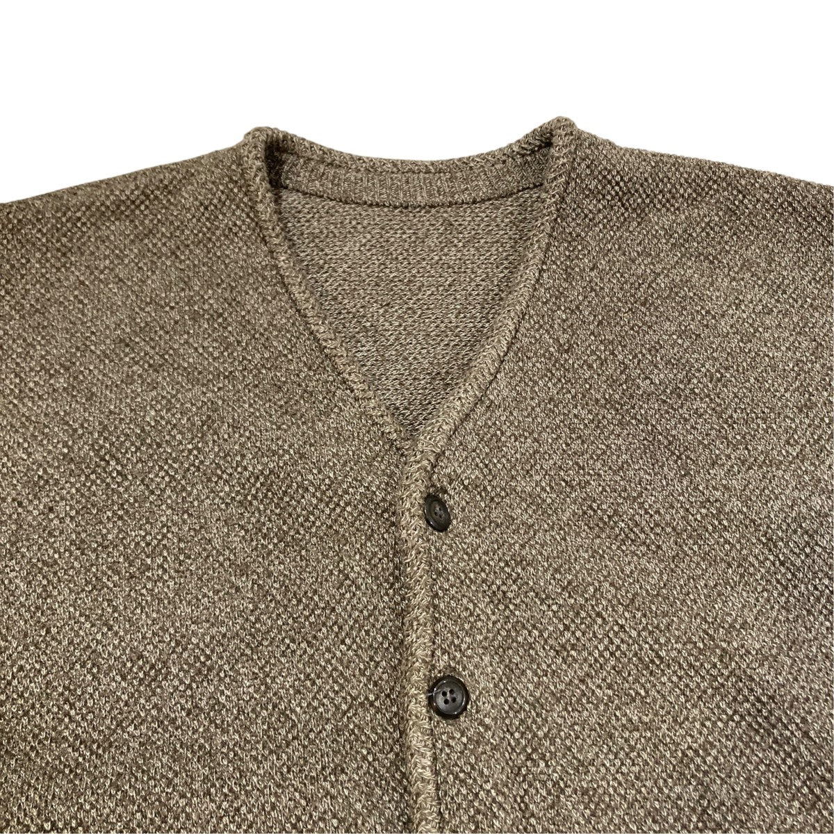 Moss Stitch V N Cardiganカーディガン2303-002