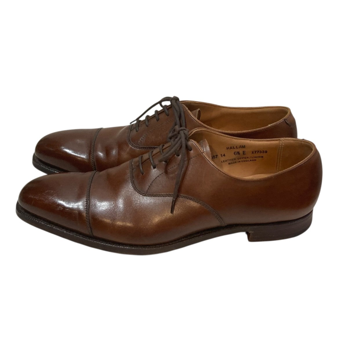 Crockett ＆ Jones(クロケット＆ジョーンズ) レザーシューズ ブラウン