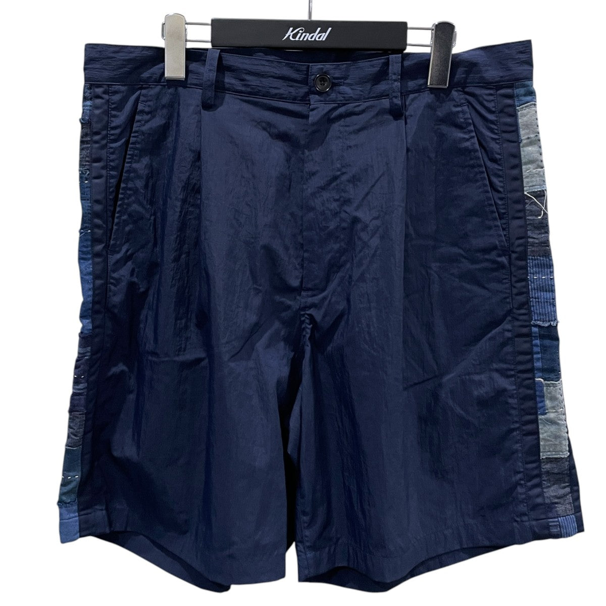 21SS ハーフパンツ Salt Shrunk Nylon Shorts Boro ソルト シュランク ナイロン ショーツ ボロ 114PT05N1H1