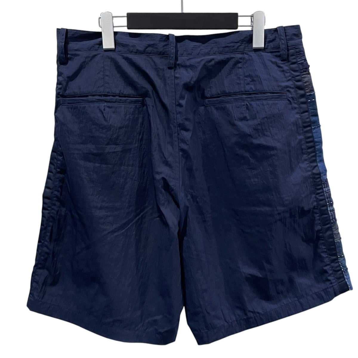 21SS ハーフパンツ Salt Shrunk Nylon Shorts Boro ソルト シュランク ナイロン ショーツ ボロ 114PT05N1H1