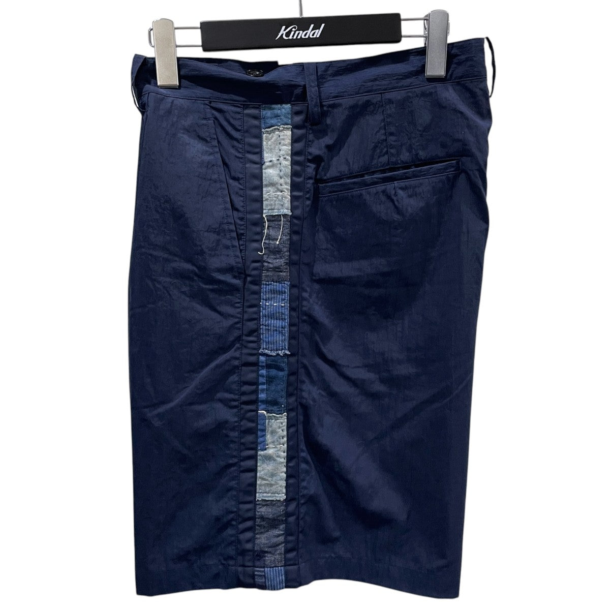 21SS ハーフパンツ Salt Shrunk Nylon Shorts Boro ソルト シュランク ナイロン ショーツ ボロ 114PT05N1H1