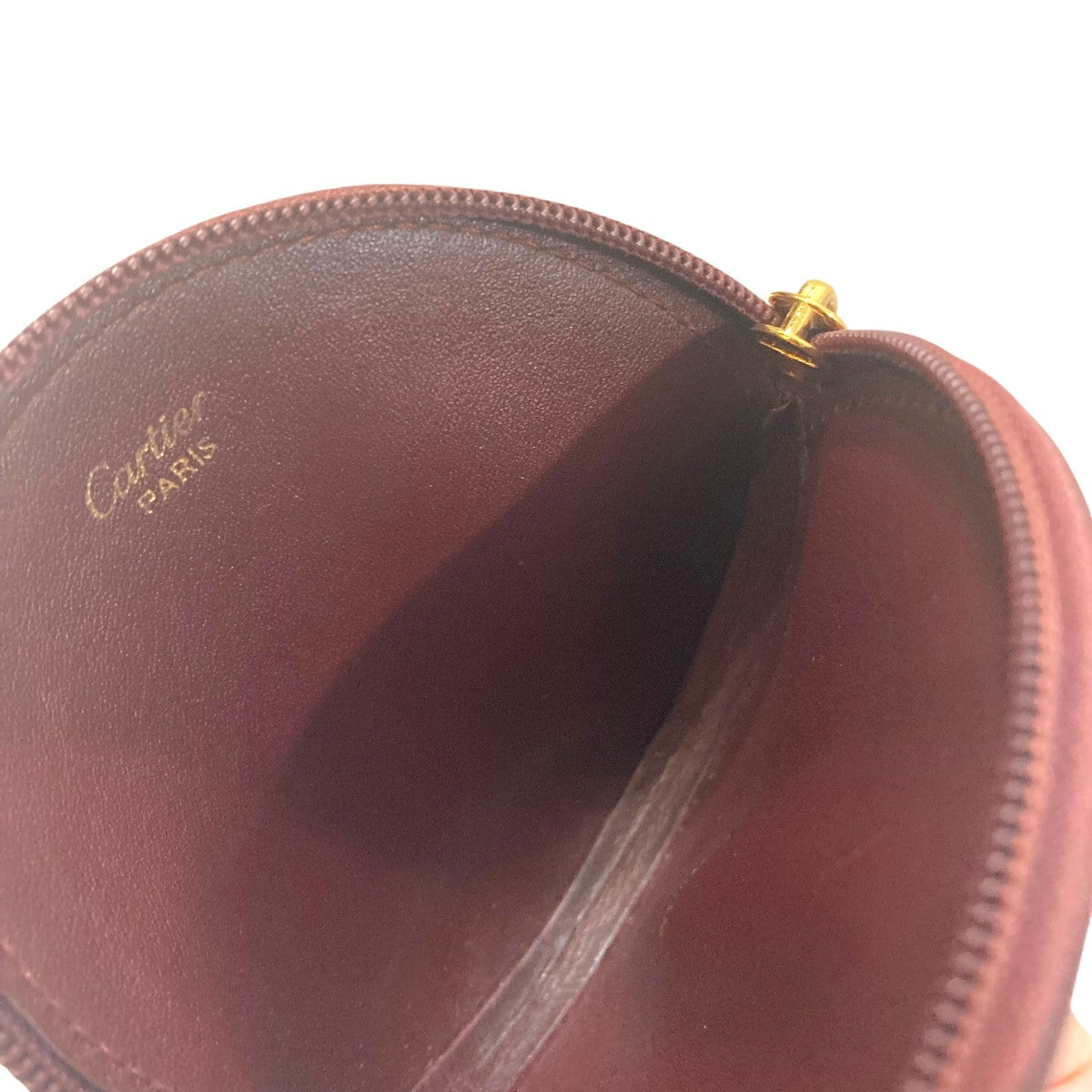Cartier ケース 小銭入れ レッド ゴールド金具 Cartier(カルティエ) コインケース レッド｜【公式】カインドオル