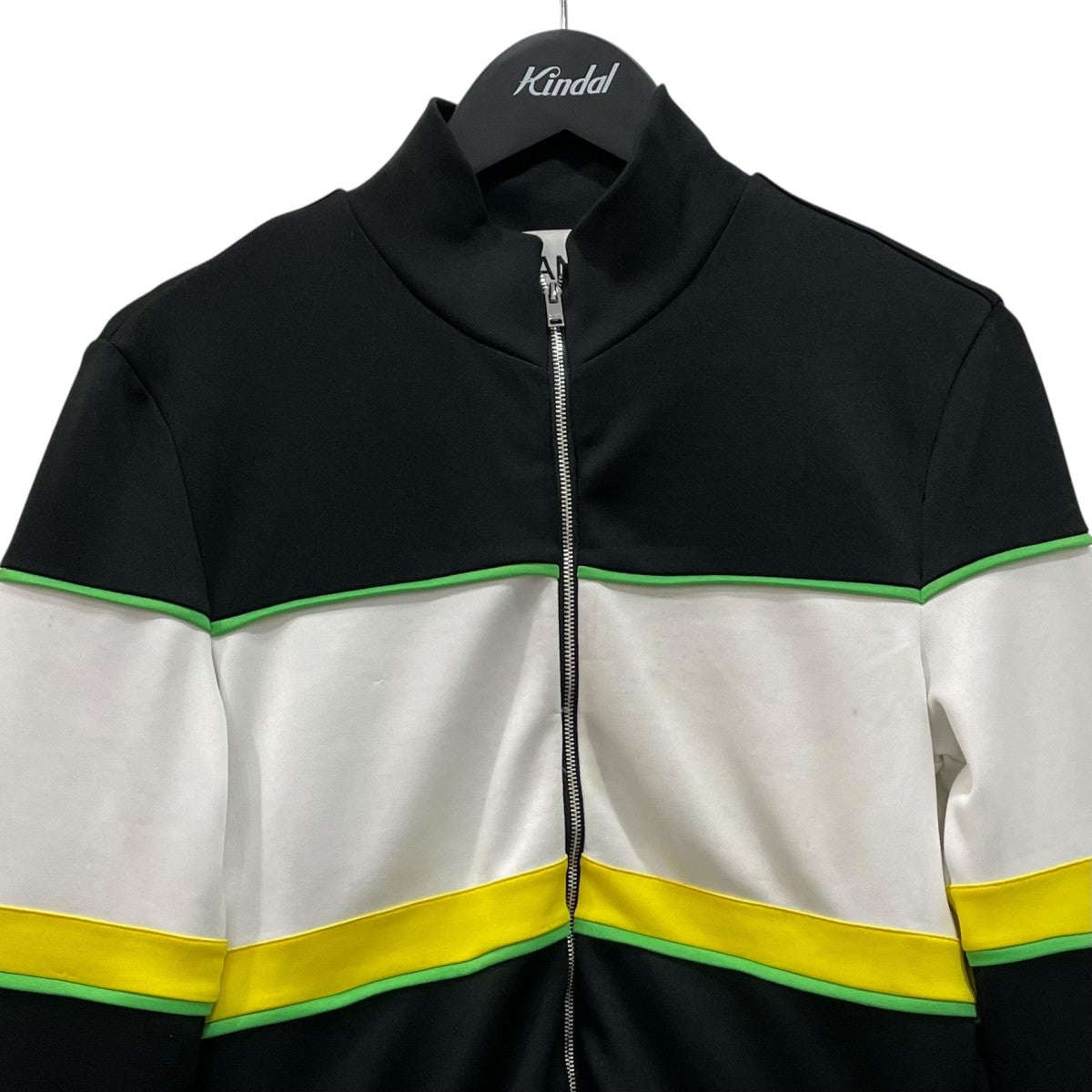 Ganni Striped Appliqued Track Jacketトラックジャケット 古着・中古-2枚目のアイテム画像