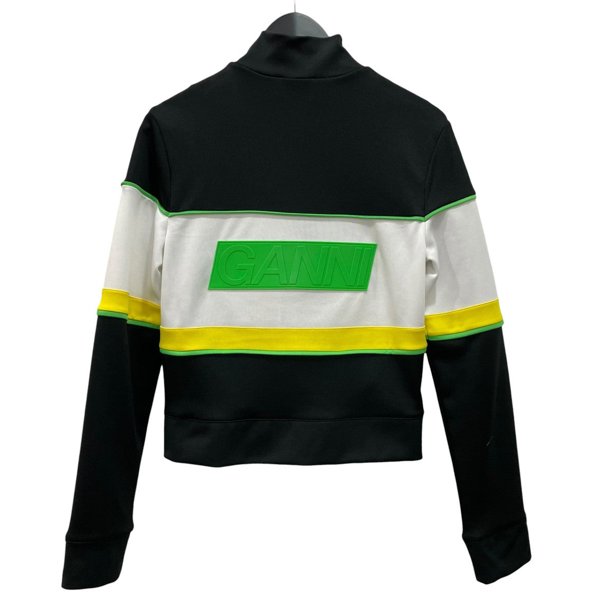 Ganni Striped Appliqued Track Jacketトラックジャケット 古着・中古-3枚目のアイテム画像