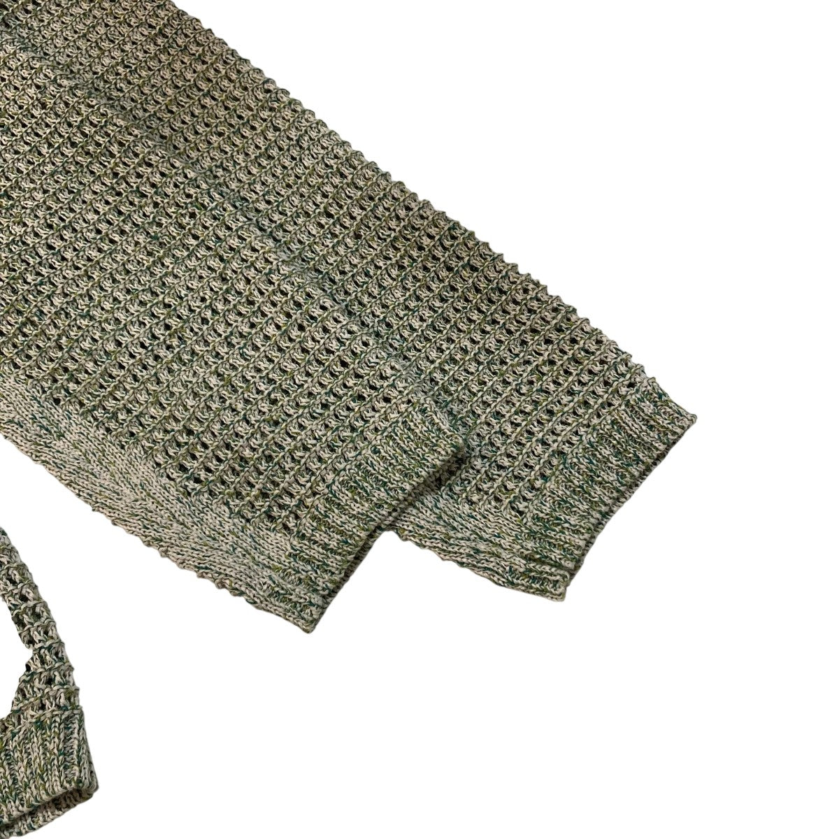 YOKE MESH KNITTED SHIRT CARDIGAN YK25SS0956S 古着・中古-4枚目のアイテム画像