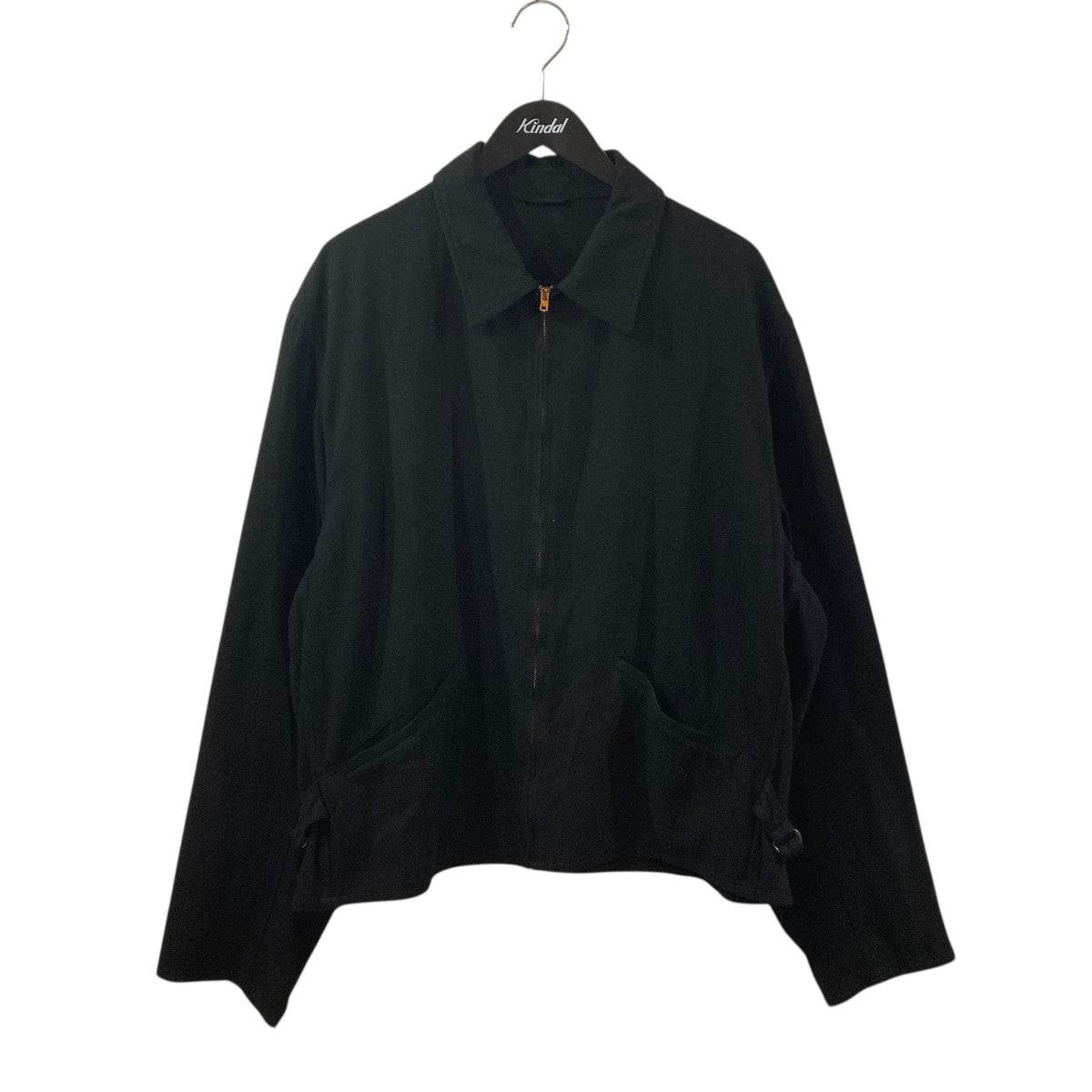 COMOLI 26SS シルクネップ ジップショートジャケット D01-01007