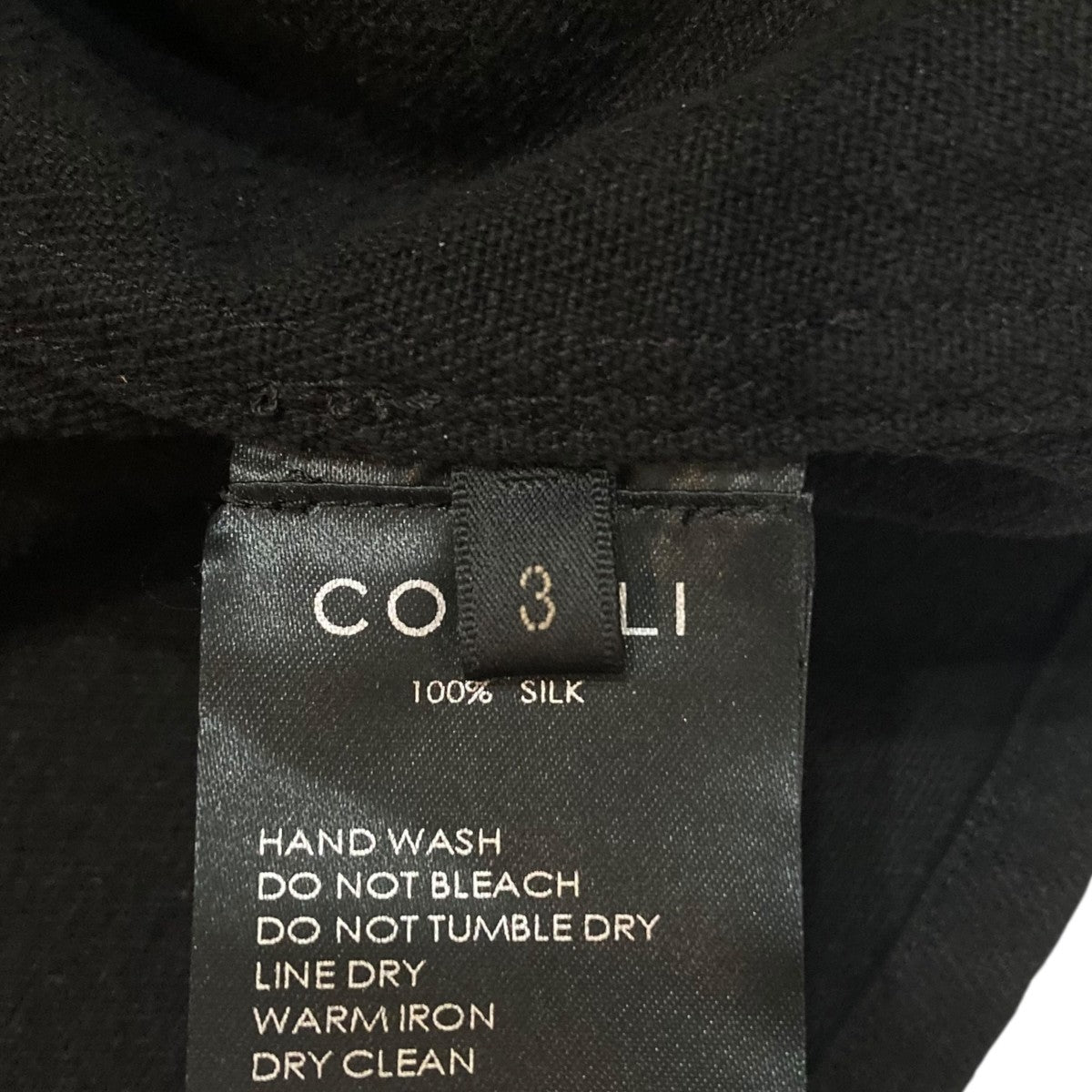 COMOLI 26SS シルクネップ ジップショートジャケット D01-01007 古着・中古-7枚目のアイテム画像