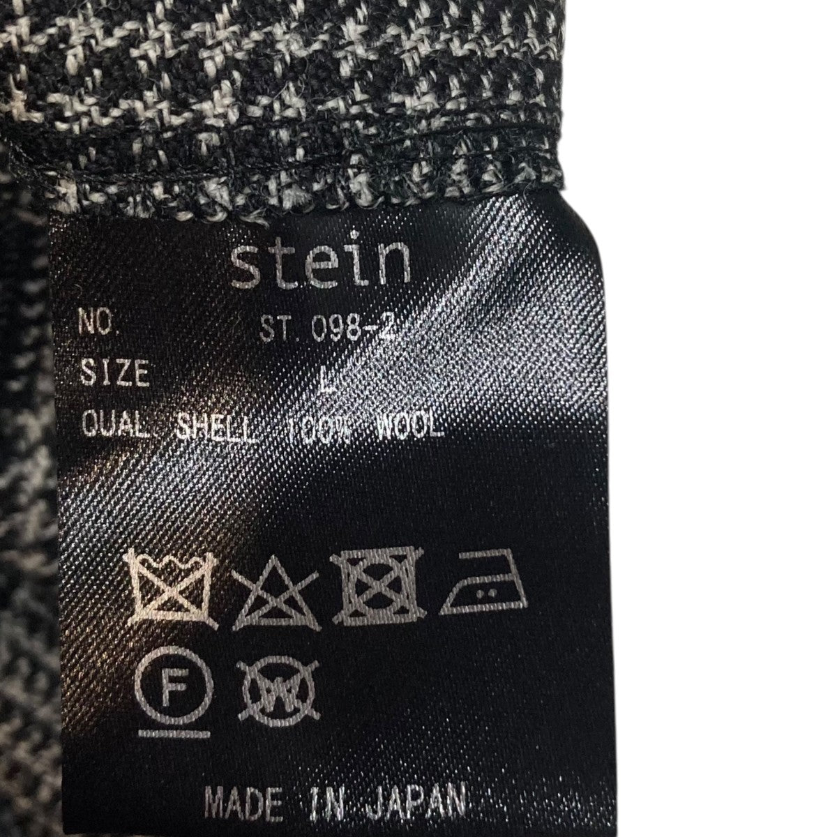 stein(シュタイン) チェックスラックスST.098-2 ST.098-2 グレー