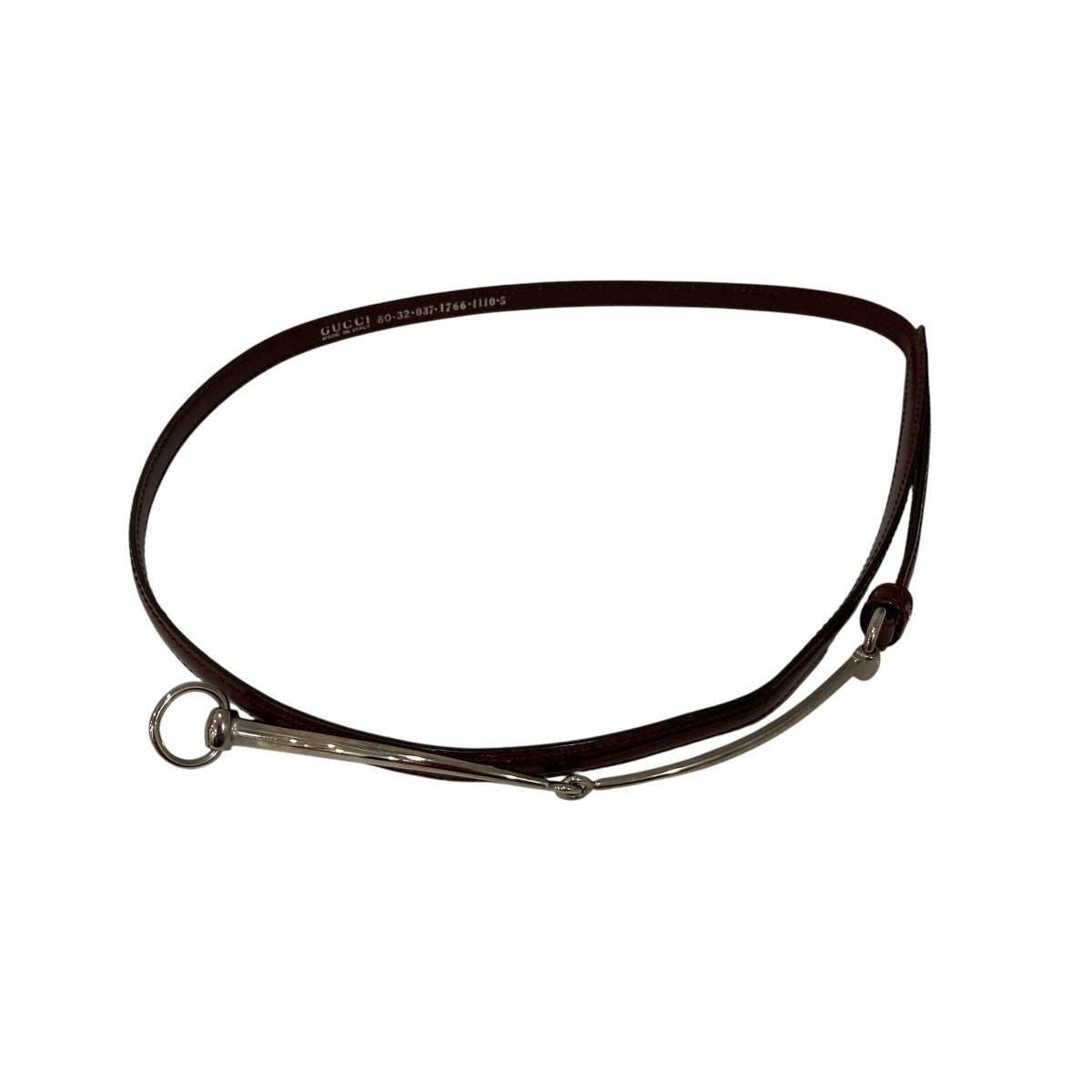 GUCCI レザーベルト8032037176611105 古着・中古-1枚目のアイテム画像