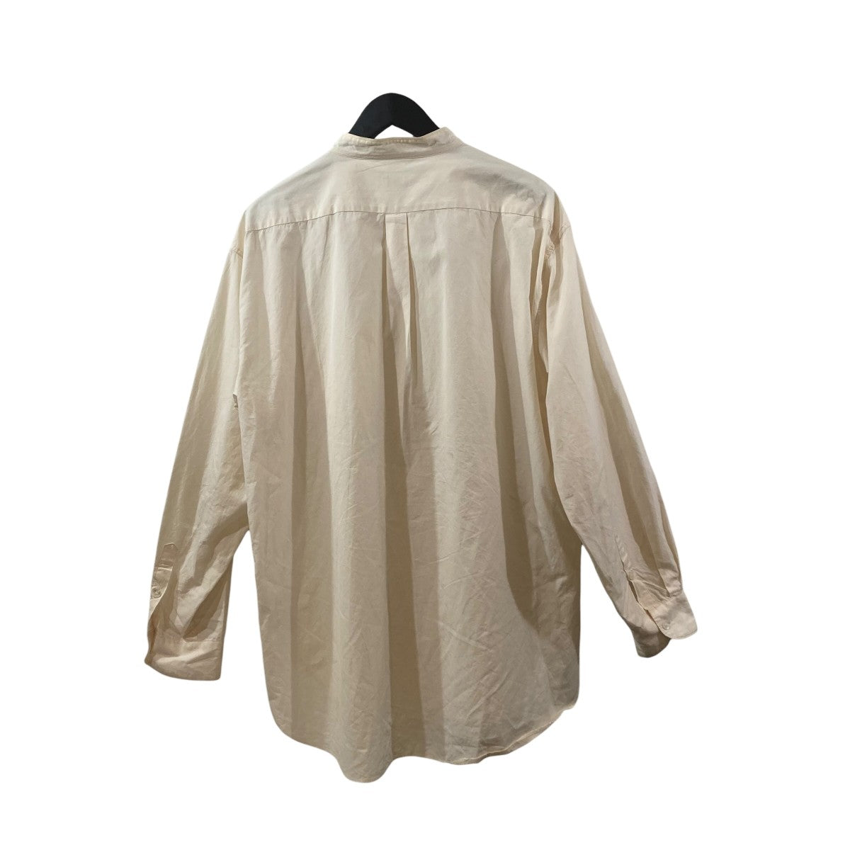 blurhms Broad Band Collar ShirtバンドカラーシャツbROOTS22S4 古着・中古-2枚目のアイテム画像