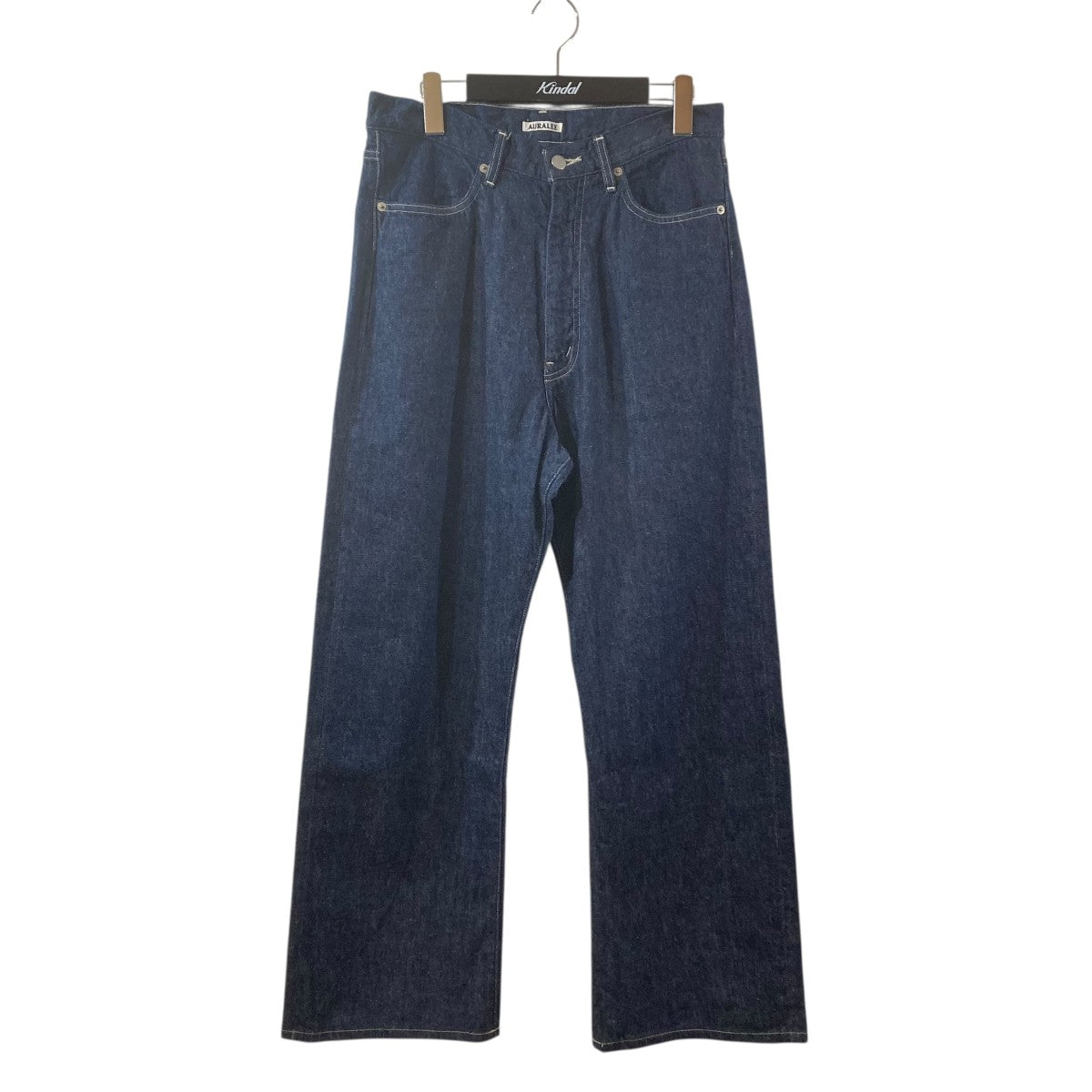 AURALEE SELVEDGE LIGHT DENIM PTデニムパンツA22SP02SD 古着・中古-1枚目のアイテム画像