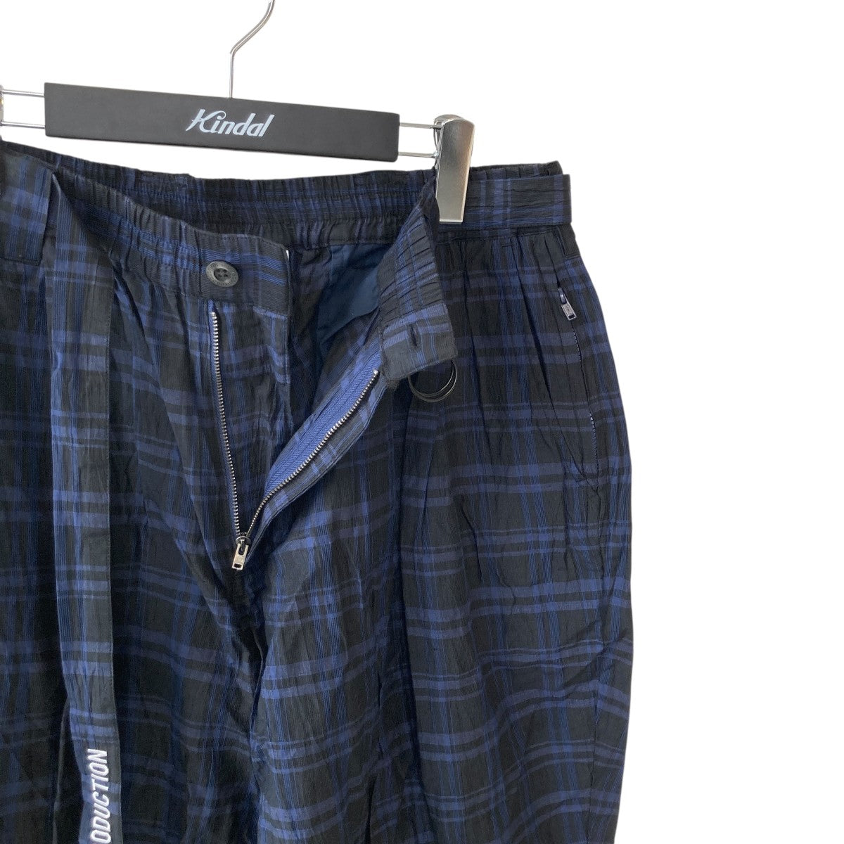 TIGHTBOOTH PRODUCTION FURROW BALLOON PANTSチェックパンツ 古着・中古-3枚目のアイテム画像