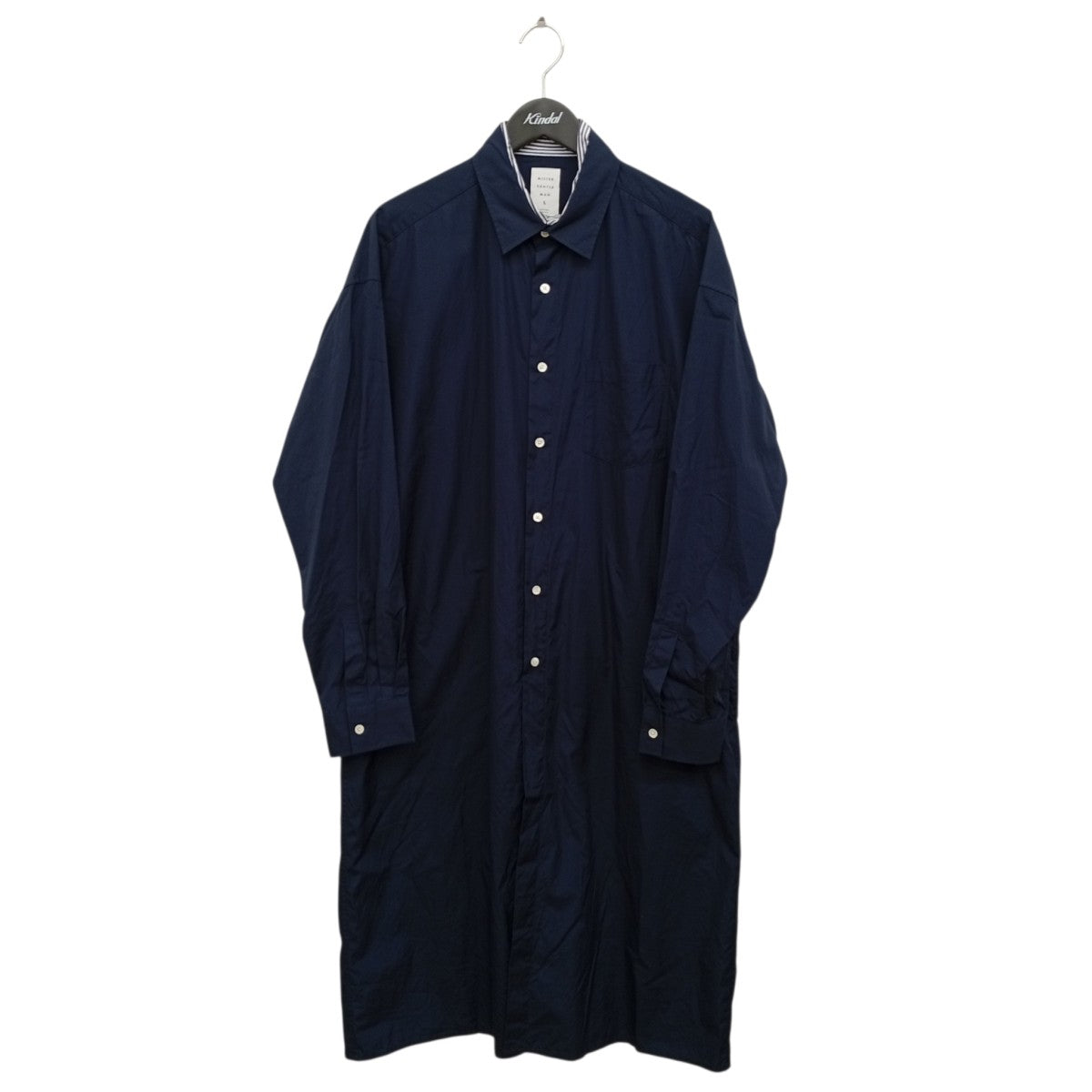 MR．GENTLEMAN フェイクレイヤードロングシャツMGO-SH19 古着・中古-1枚目のアイテム画像