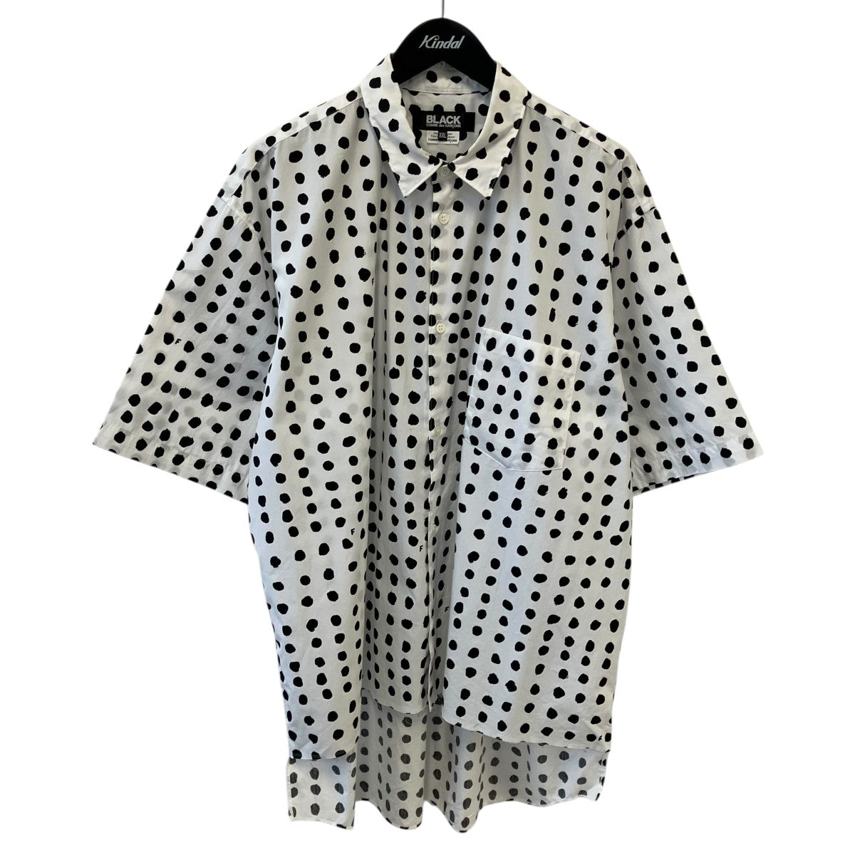 BLACK COMME des GARCONS 25SSFILIP PAGOWSKI半袖シャツ1O-B007 古着・中古-1枚目のアイテム画像