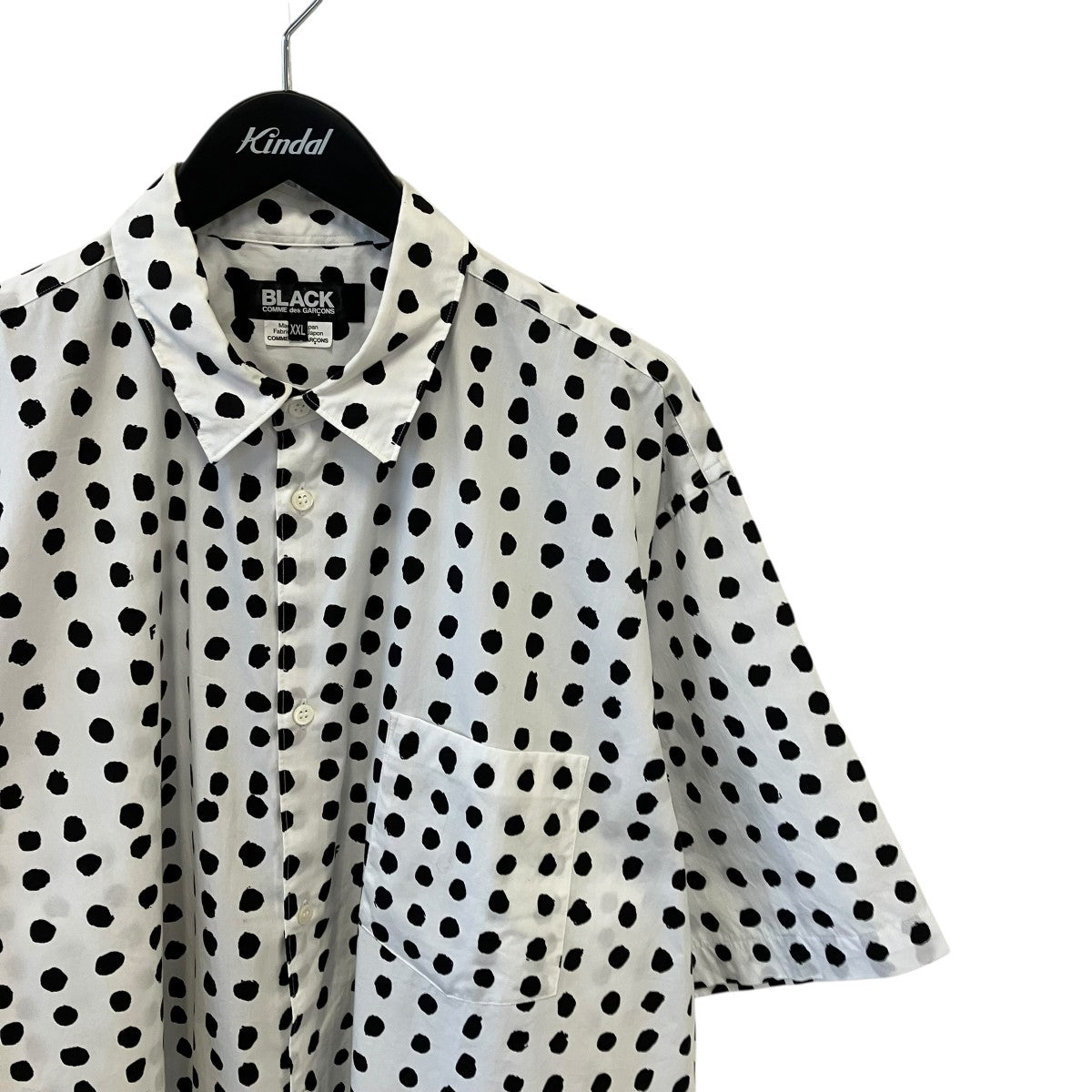 BLACK COMME des GARCONS 25SSFILIP PAGOWSKI半袖シャツ1O-B007 古着・中古-3枚目のアイテム画像