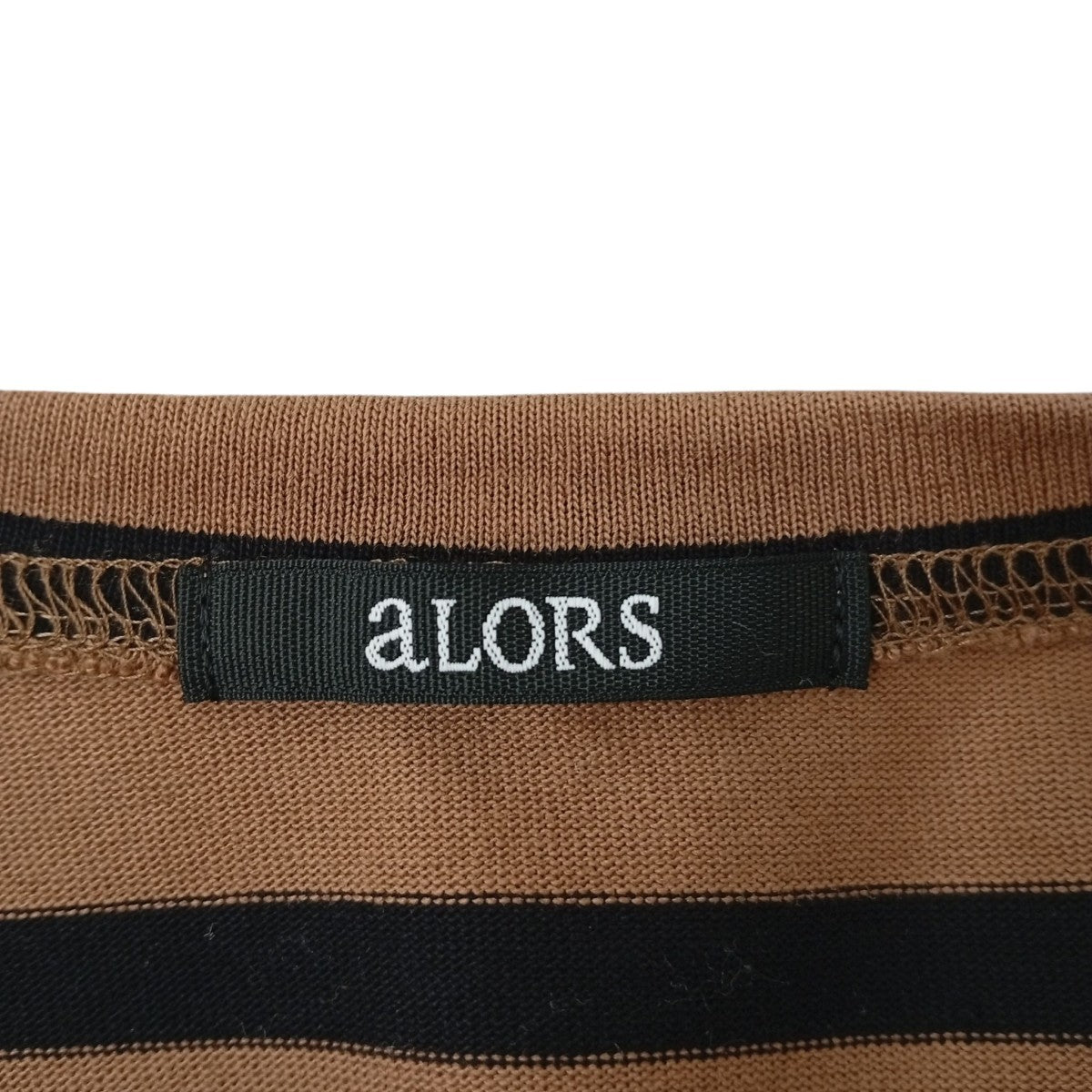 aLORS ボーダー長袖Tシャツ 古着・中古-3枚目のアイテム画像