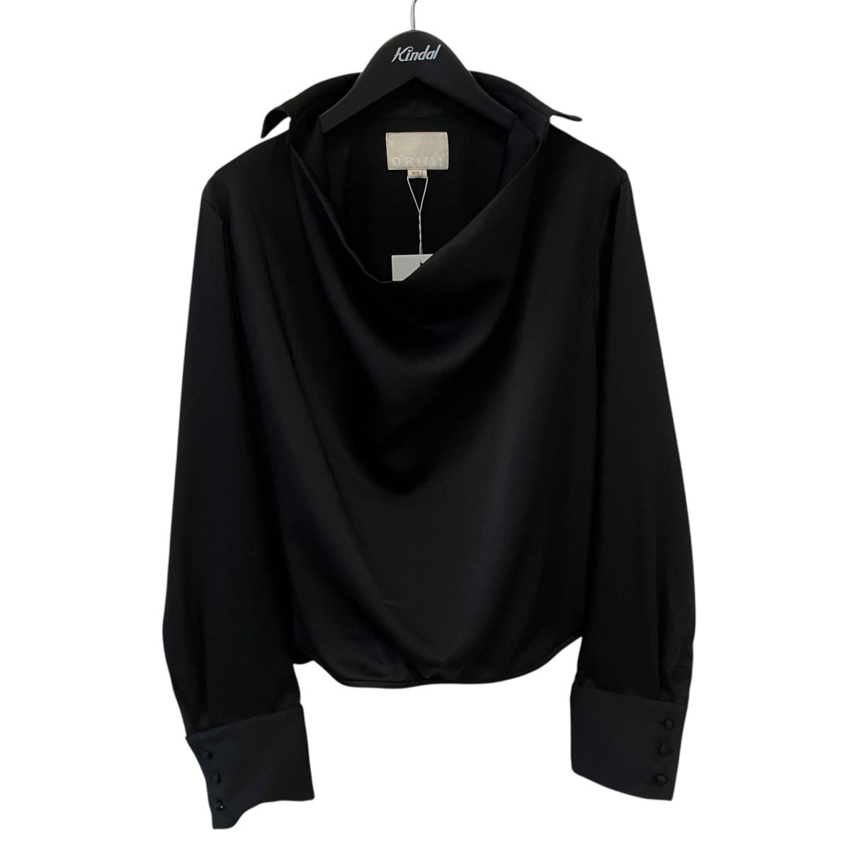 ORIMI DRAPE WIRE SHIRTスキッパーシャツS26402 古着・中古-1枚目のアイテム画像