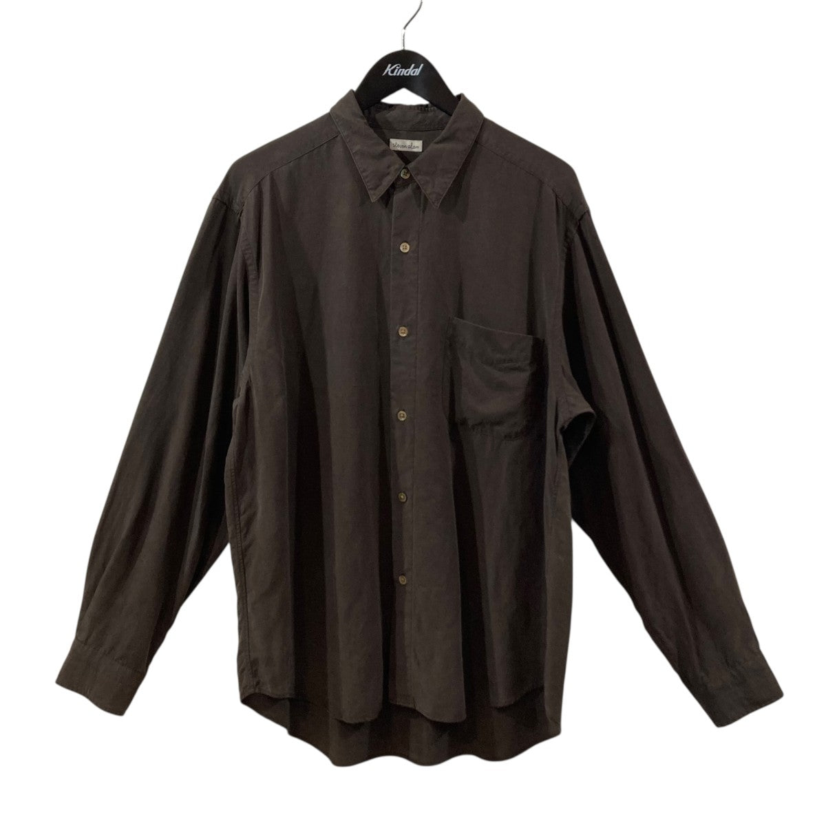 STEVEN ALAN スラブ レギュラーカラー シャツ NARROW長袖シャツ8111-1-000002 古着・中古-1枚目のアイテム画像