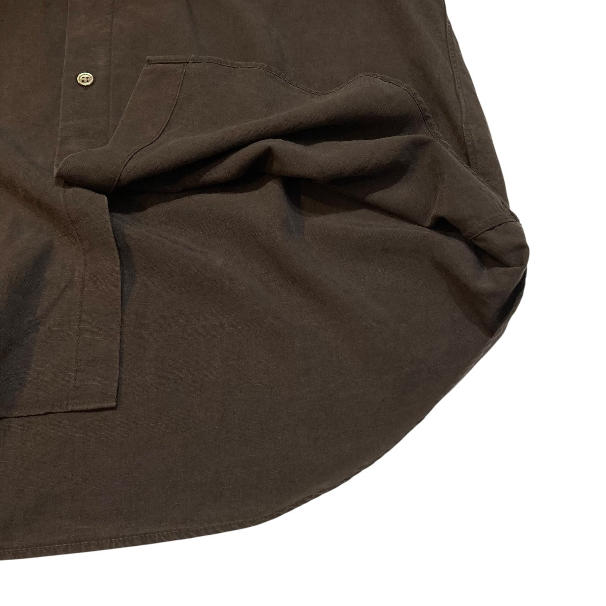 STEVEN ALAN スラブ レギュラーカラー シャツ NARROW長袖シャツ8111-1-000002 古着・中古-5枚目のアイテム画像