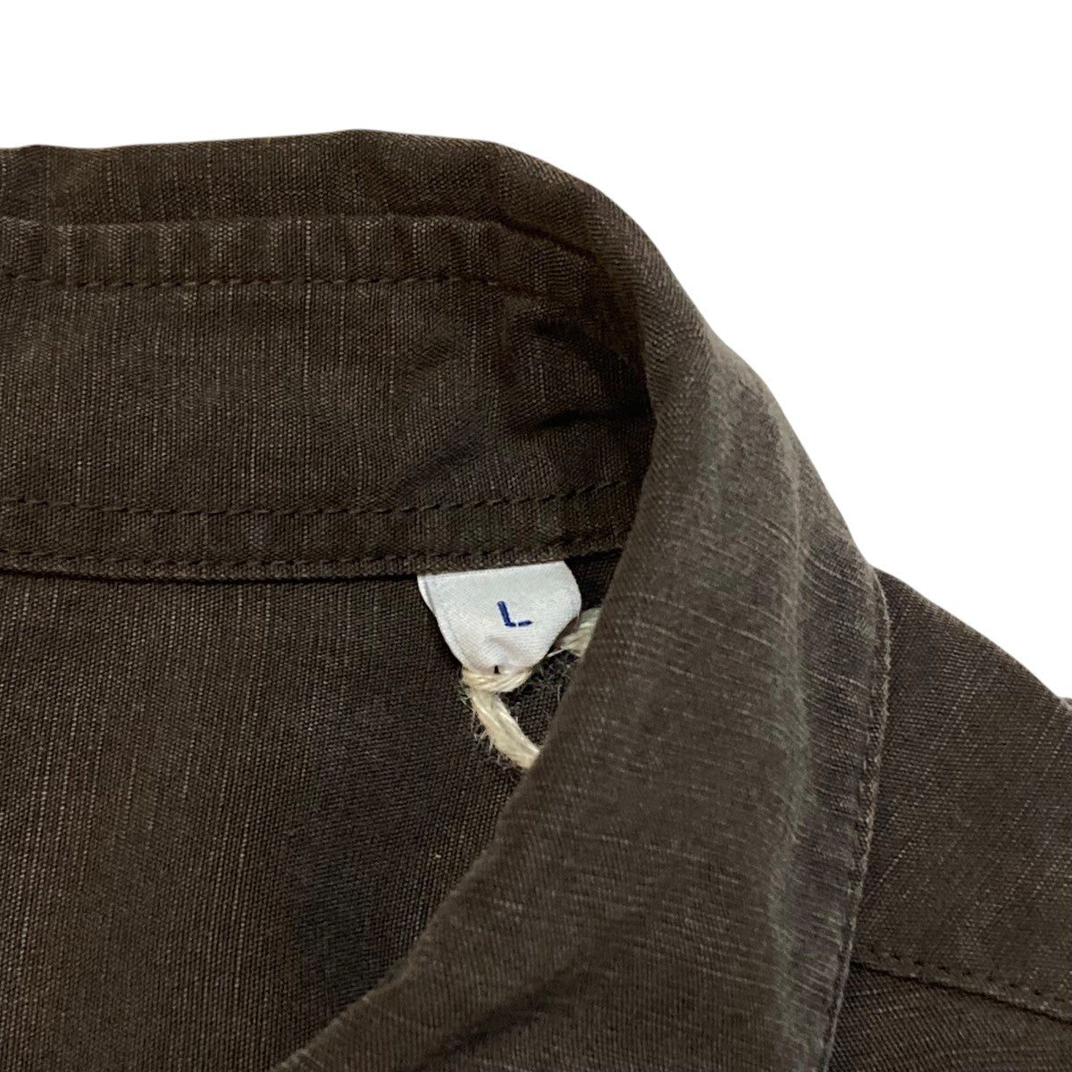 STEVEN ALAN スラブ レギュラーカラー シャツ NARROW長袖シャツ8111-1-000002 古着・中古-6枚目のアイテム画像