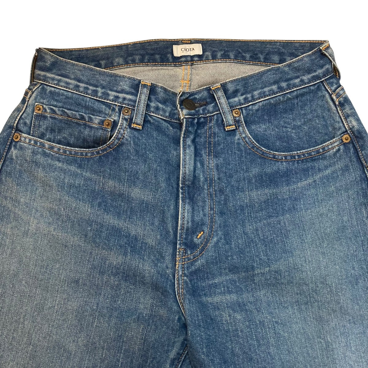 CIOTA 113，5oz テーパードデニムデニムパンツNPTM-2TP 古着・中古-3枚目のアイテム画像