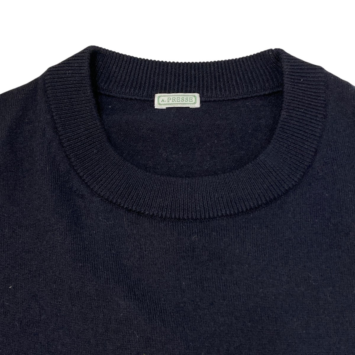 Wool Knit Crew Neck Sweaterニット25AAP-03-07