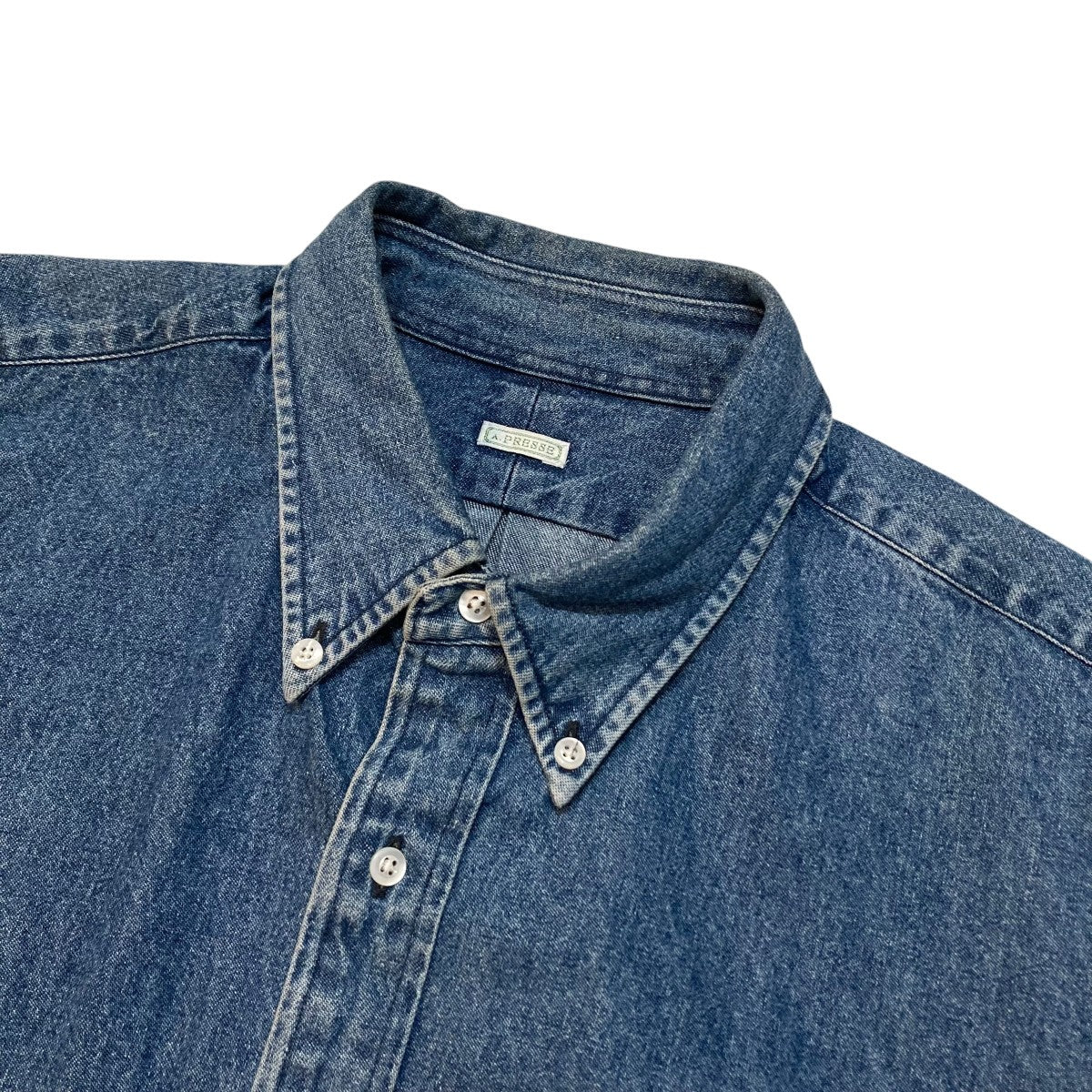 A．PRESSE BD Denim Shirtデニムシャツ22AAP-02-08H 古着・中古-3枚目のアイテム画像