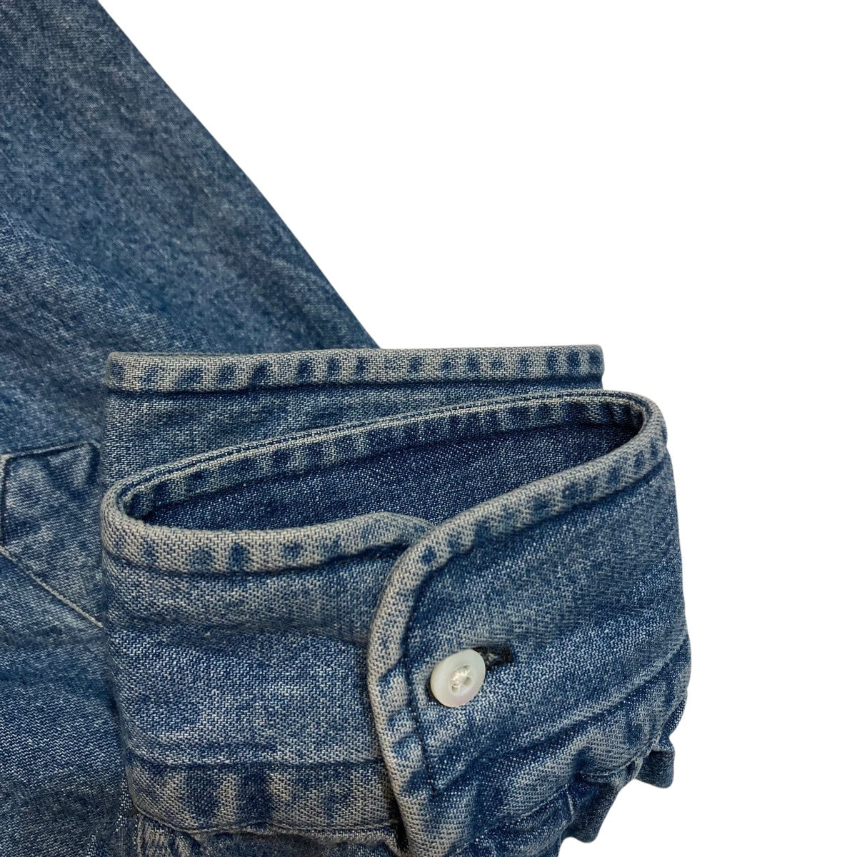A．PRESSE BD Denim Shirtデニムシャツ22AAP-02-08H 古着・中古-6枚目のアイテム画像