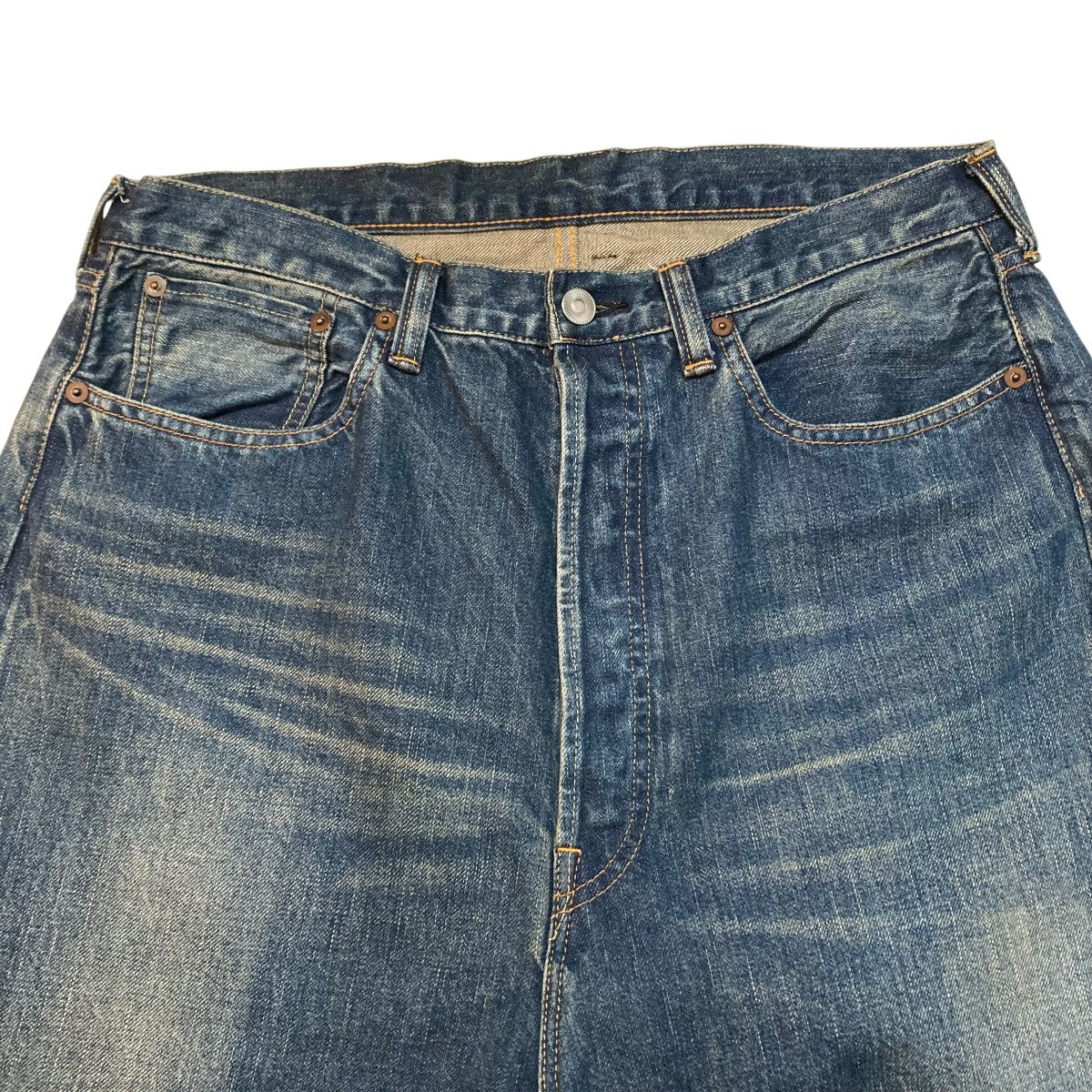 A．PRESSE×everyone Washed Denim Wide Pantsデニムパンツ24SAP-04-50 古着・中古-3枚目のアイテム画像
