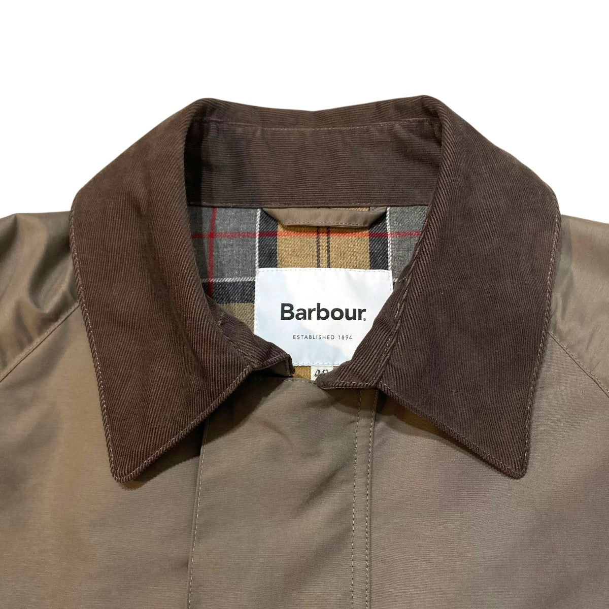 Barbour OVERSIZED BURGHLEYステンカラーコート2001184 古着・中古-3枚目のアイテム画像