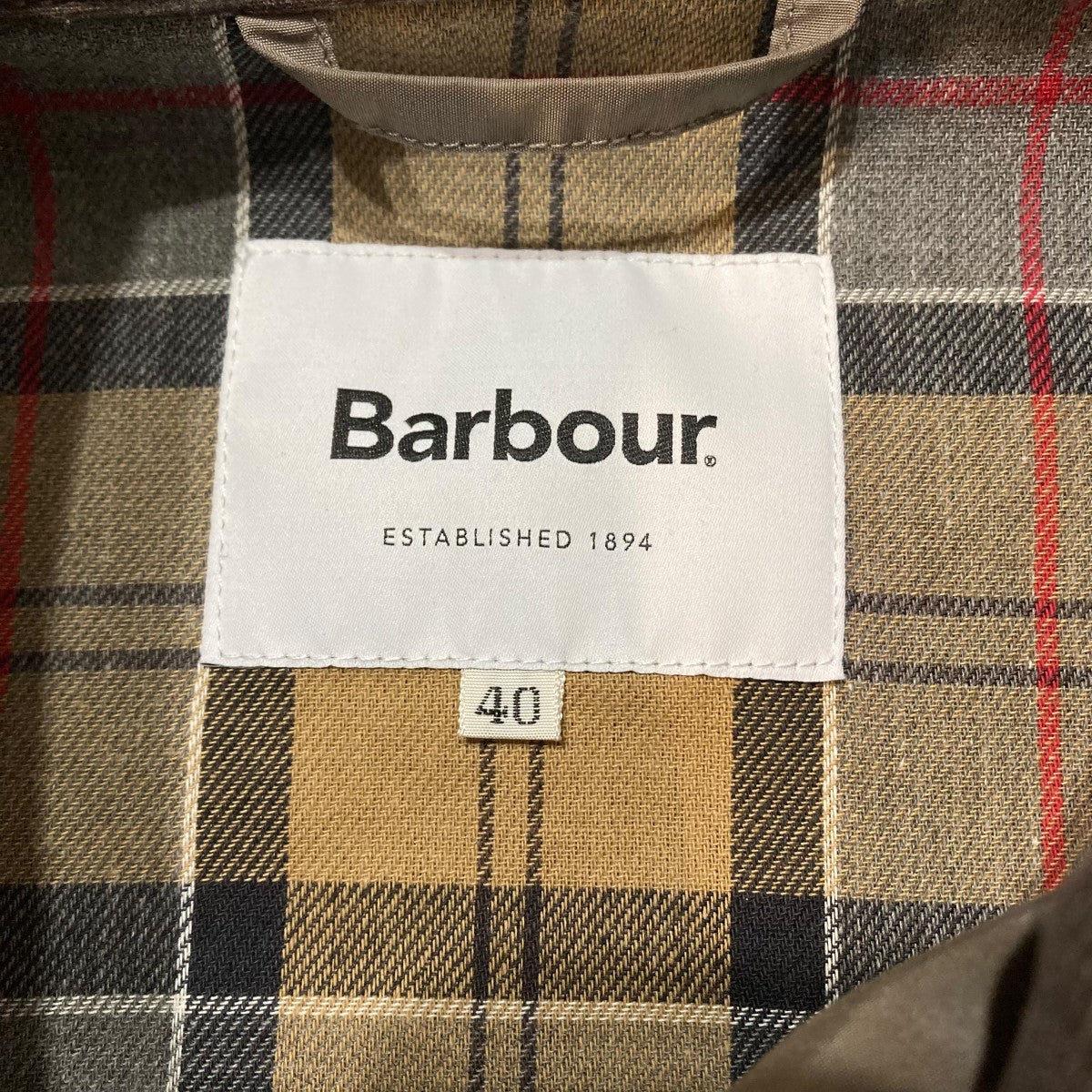 Barbour OVERSIZED BURGHLEYステンカラーコート2001184 古着・中古-7枚目のアイテム画像