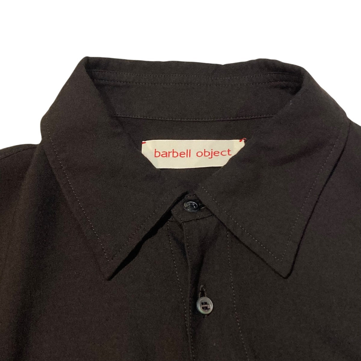 barbell object loose sh長袖シャツbo-05s04 古着・中古-3枚目のアイテム画像